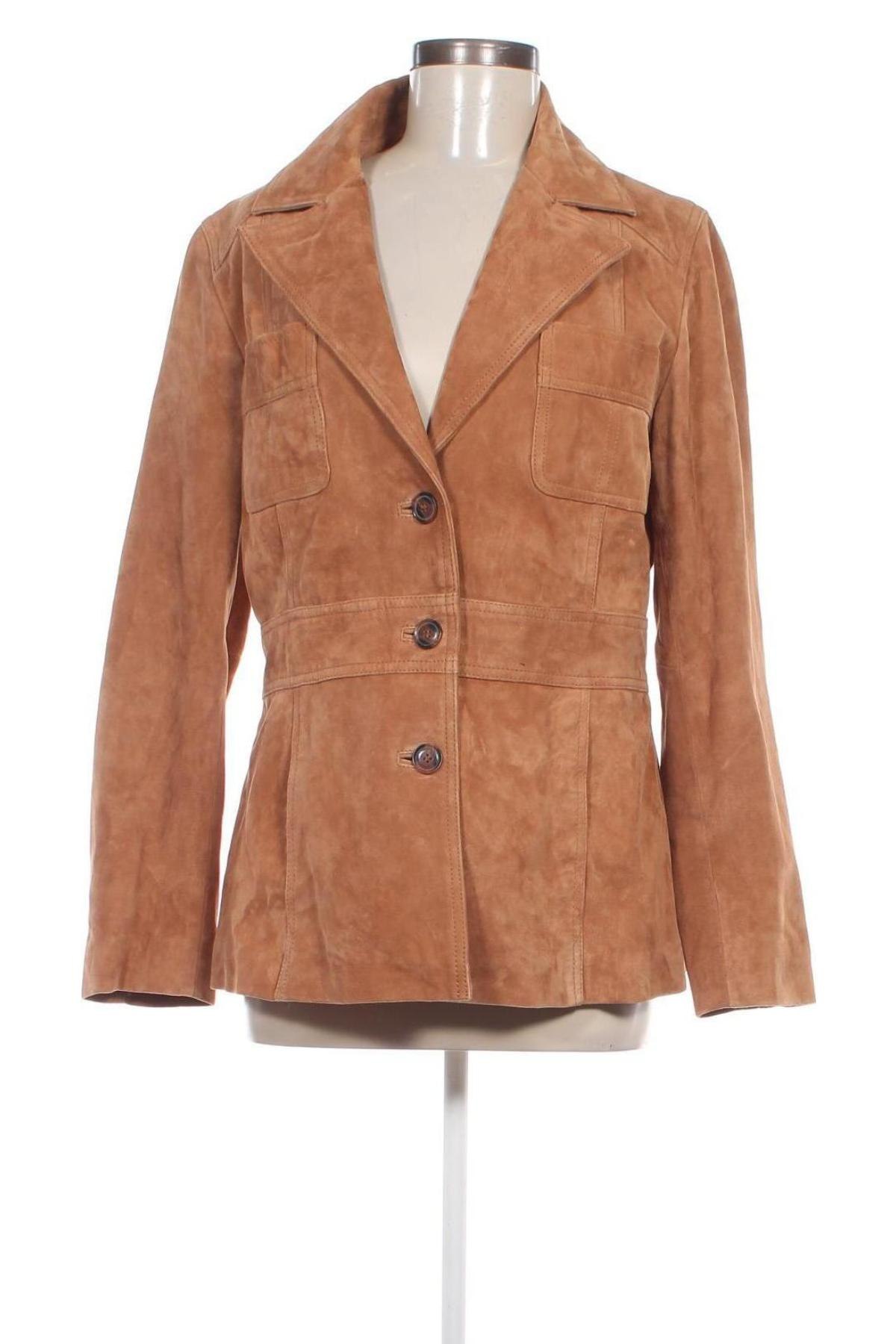 Damen Lederjacke Stradivarius, Größe L, Farbe Braun, Preis € 49,62