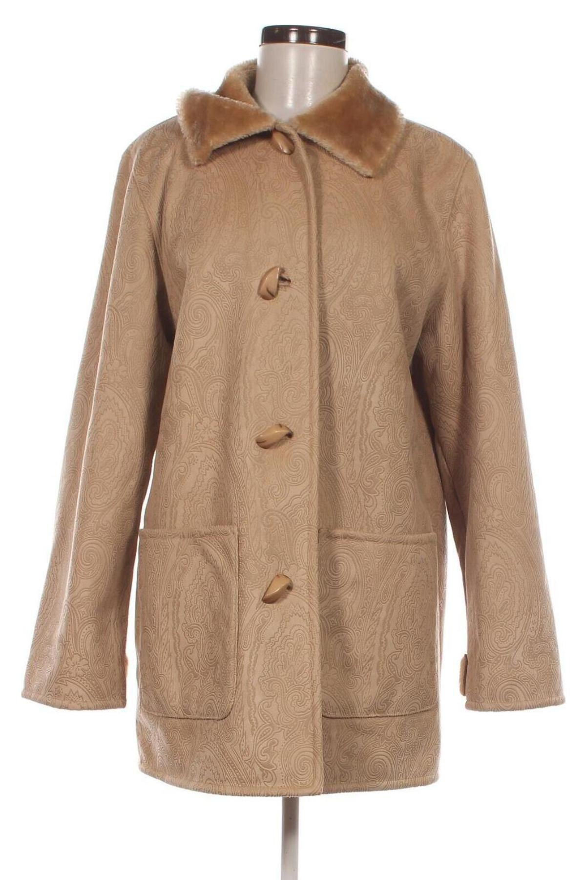 Damenmantel, Größe XL, Farbe Beige, Preis € 30,49