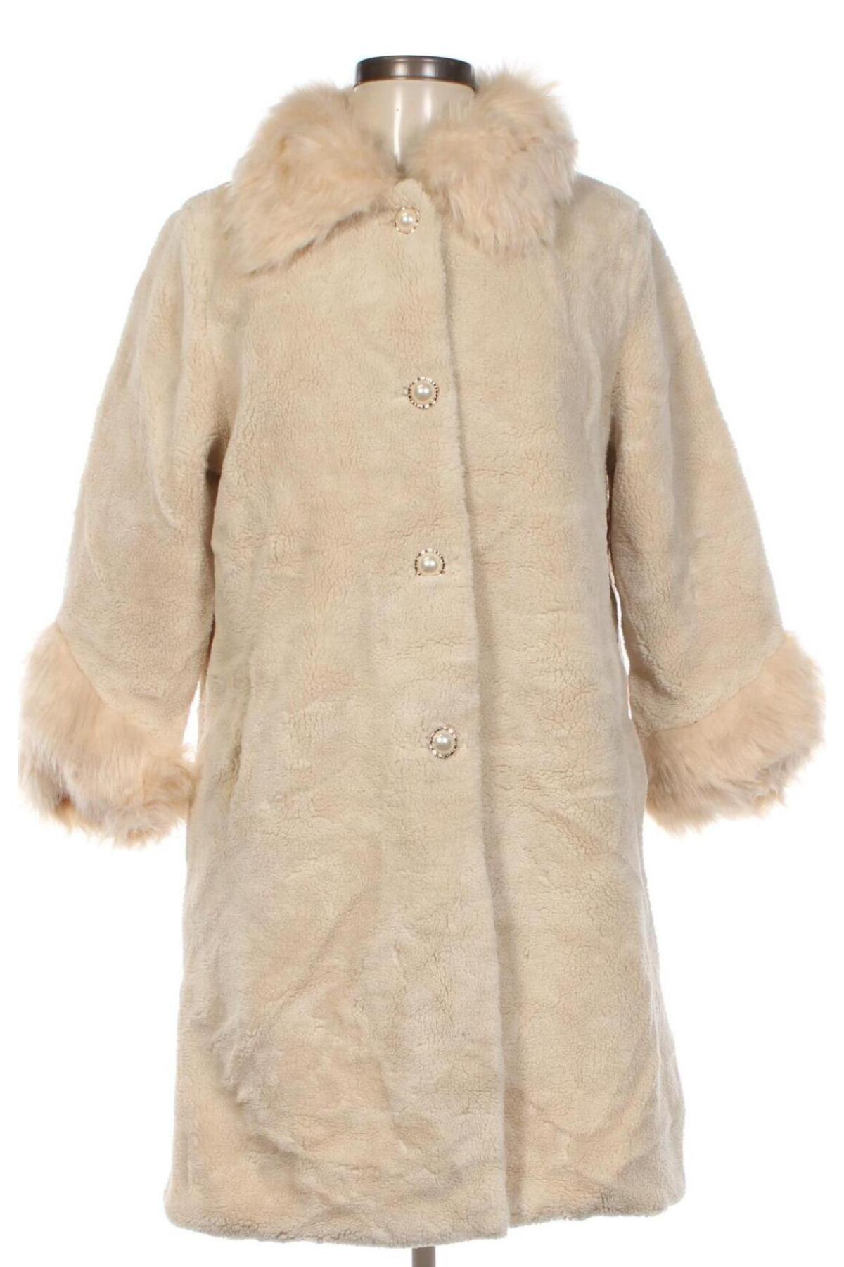 Damenmantel Fashionable, Größe M, Farbe Beige, Preis € 61,49