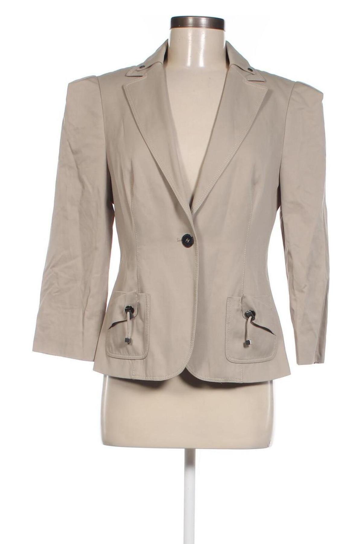 Damen Blazer Adolfo Dominguez, Größe L, Farbe Beige, Preis 32,99 €