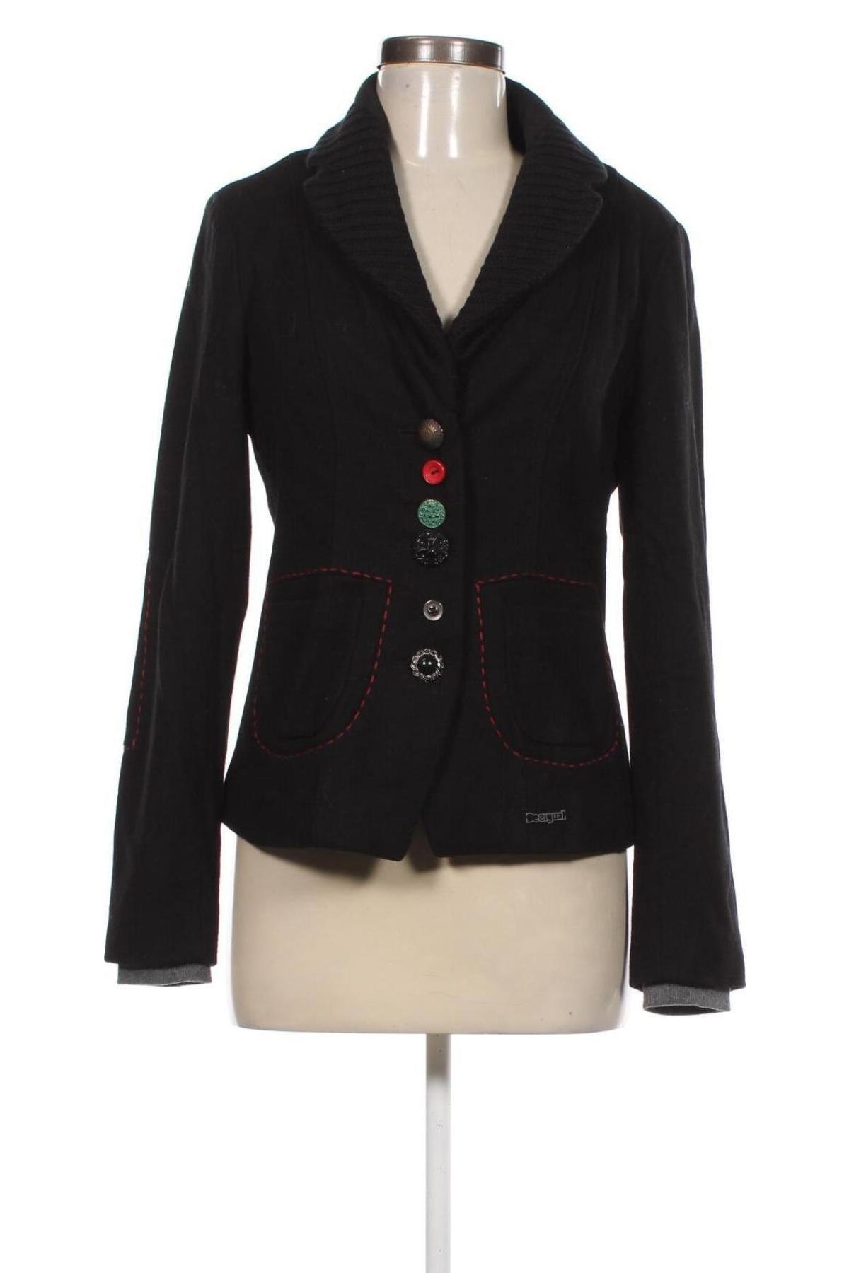 Damen Blazer Desigual, Größe M, Farbe Schwarz, Preis 75,99 €