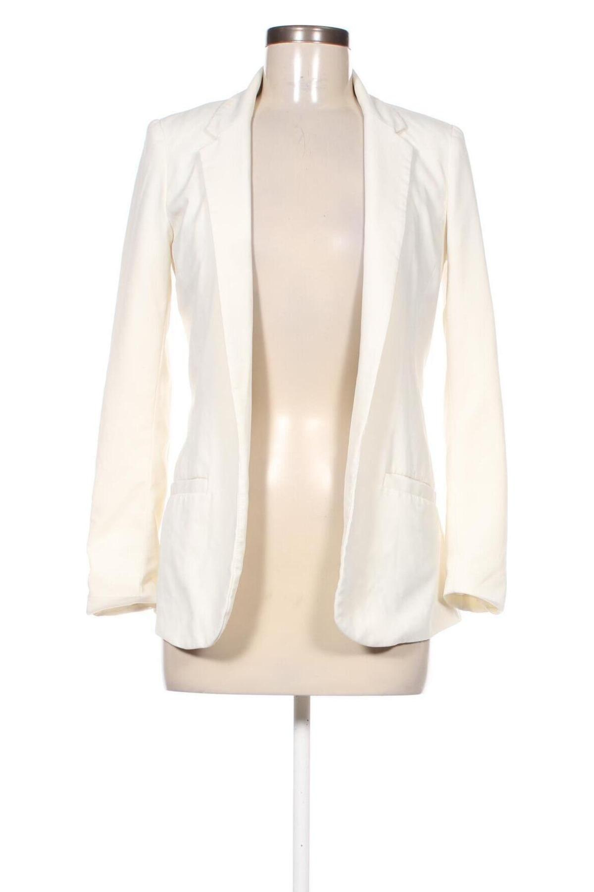 Damen Blazer H&M, Größe S, Farbe Weiß, Preis € 24,55