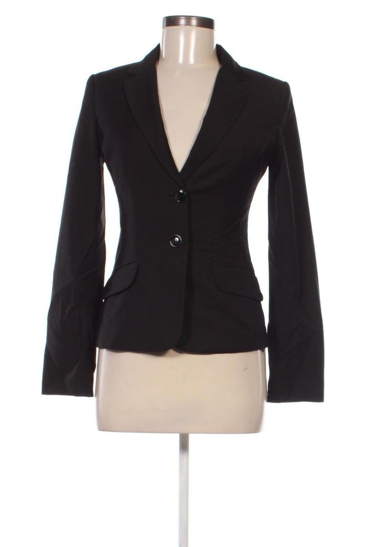 Damen Blazer H&M, Größe XS, Farbe Schwarz, Preis 17,49 €