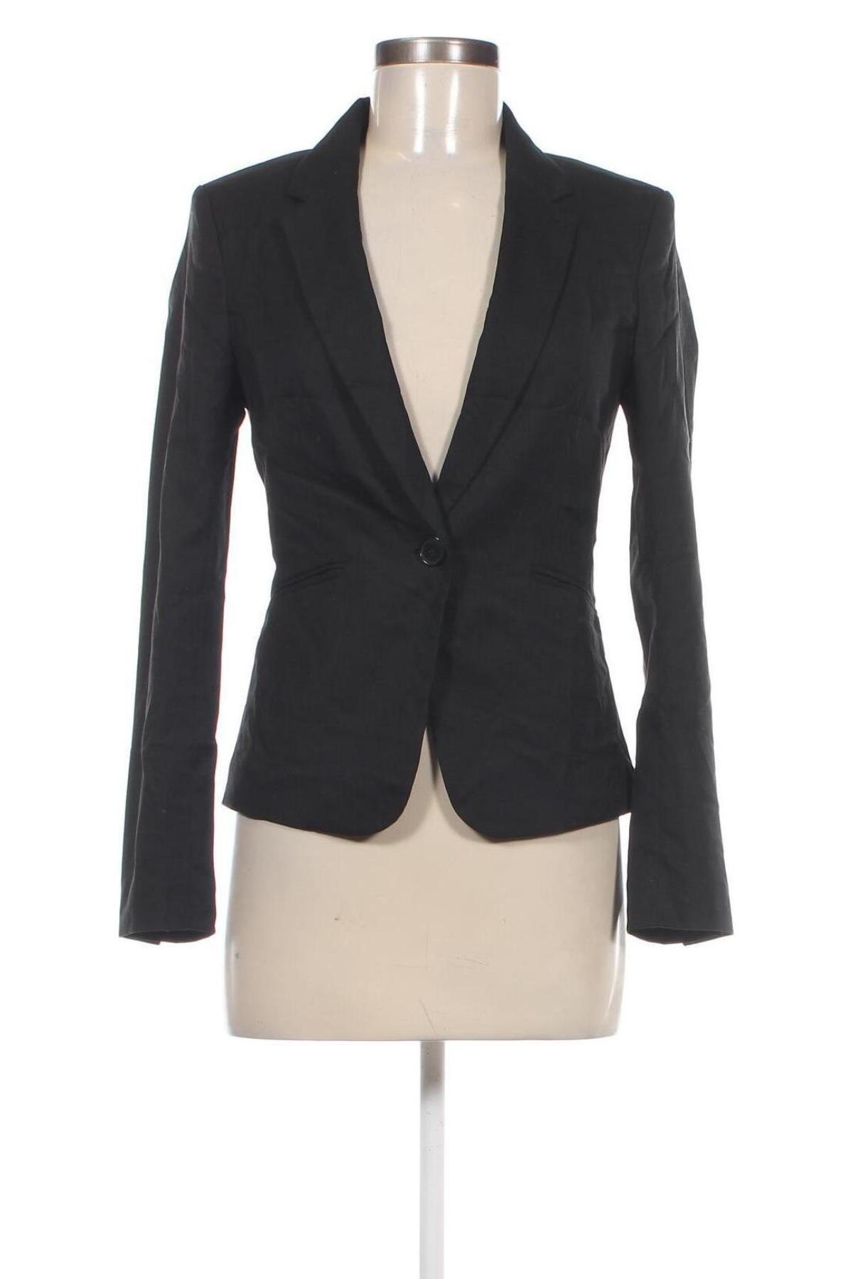 Damen Blazer H&M, Größe S, Farbe Schwarz, Preis 14,99 €