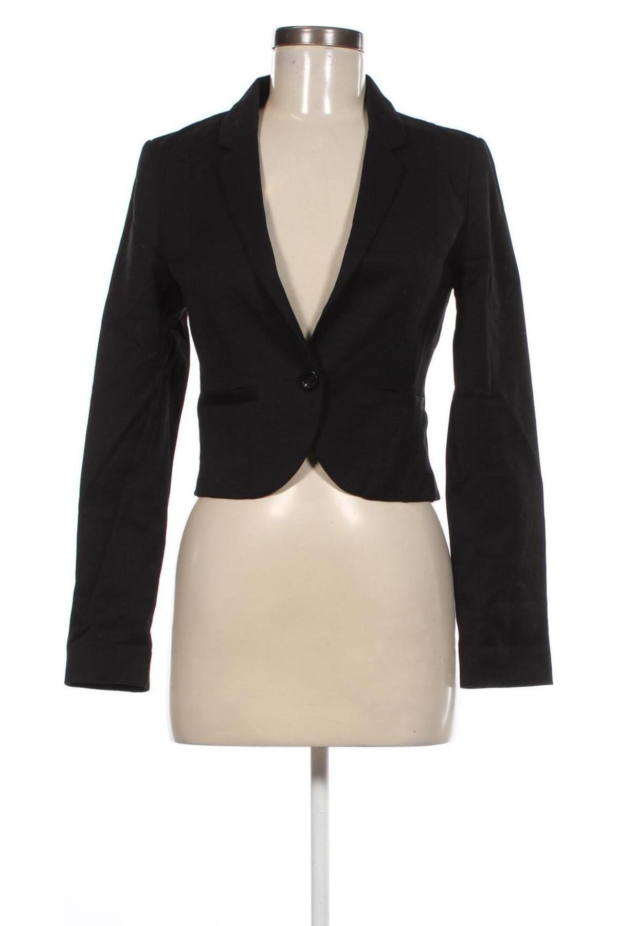 Damen Blazer H&M Divided, Größe S, Farbe Schwarz, Preis 17,49 €