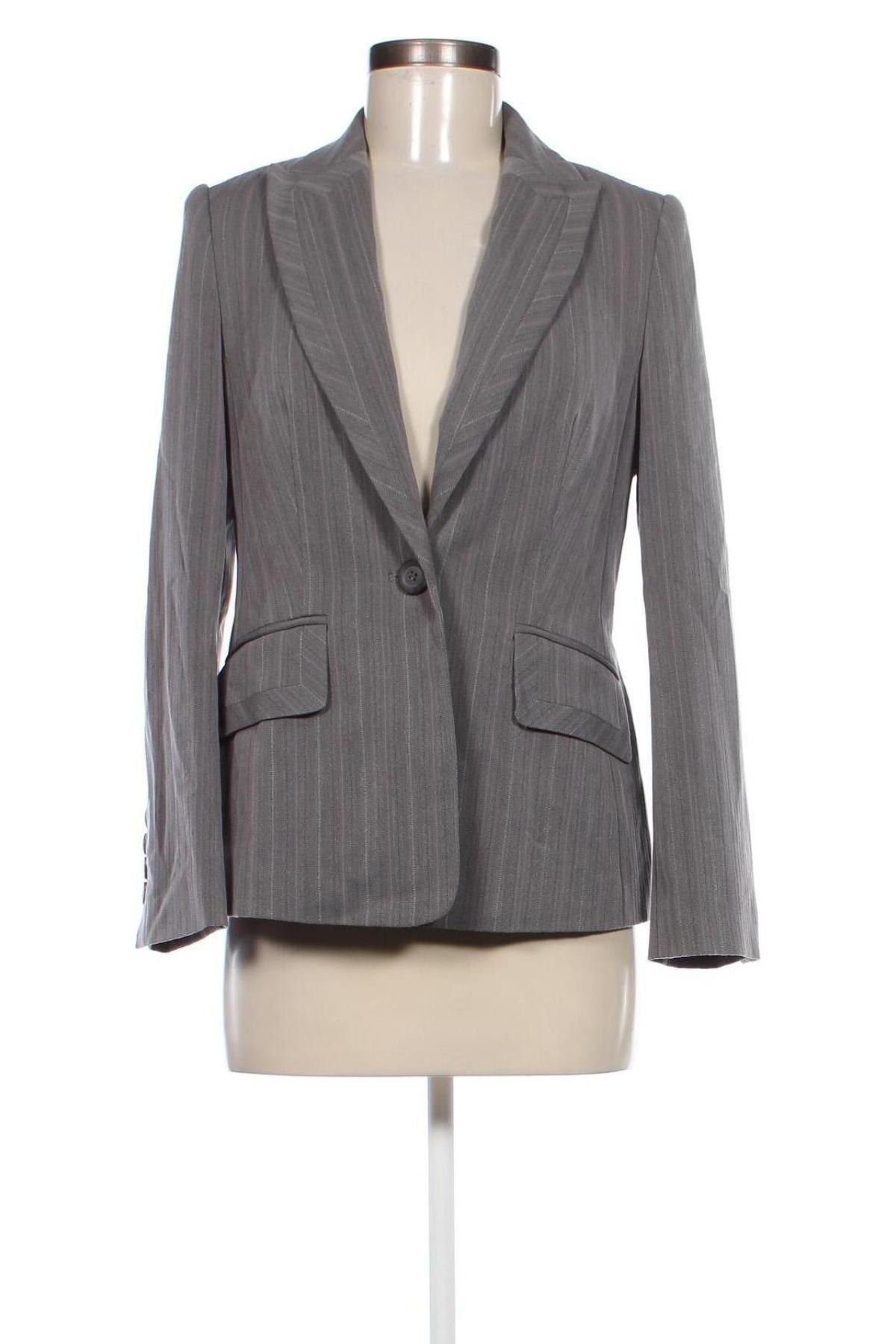 Damen Blazer Marks & Spencer, Größe M, Farbe Grau, Preis 15,99 €