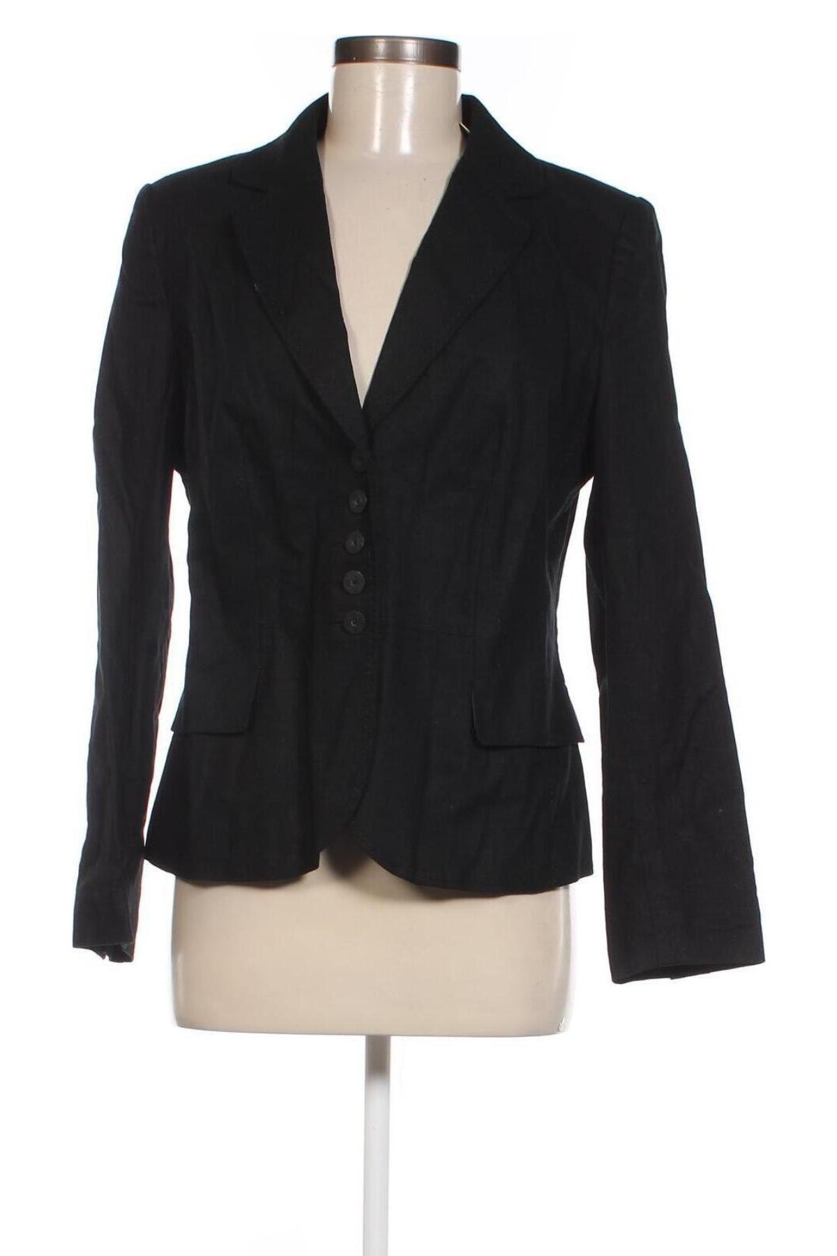 Damen Blazer Marks & Spencer, Größe L, Farbe Schwarz, Preis 17,49 €