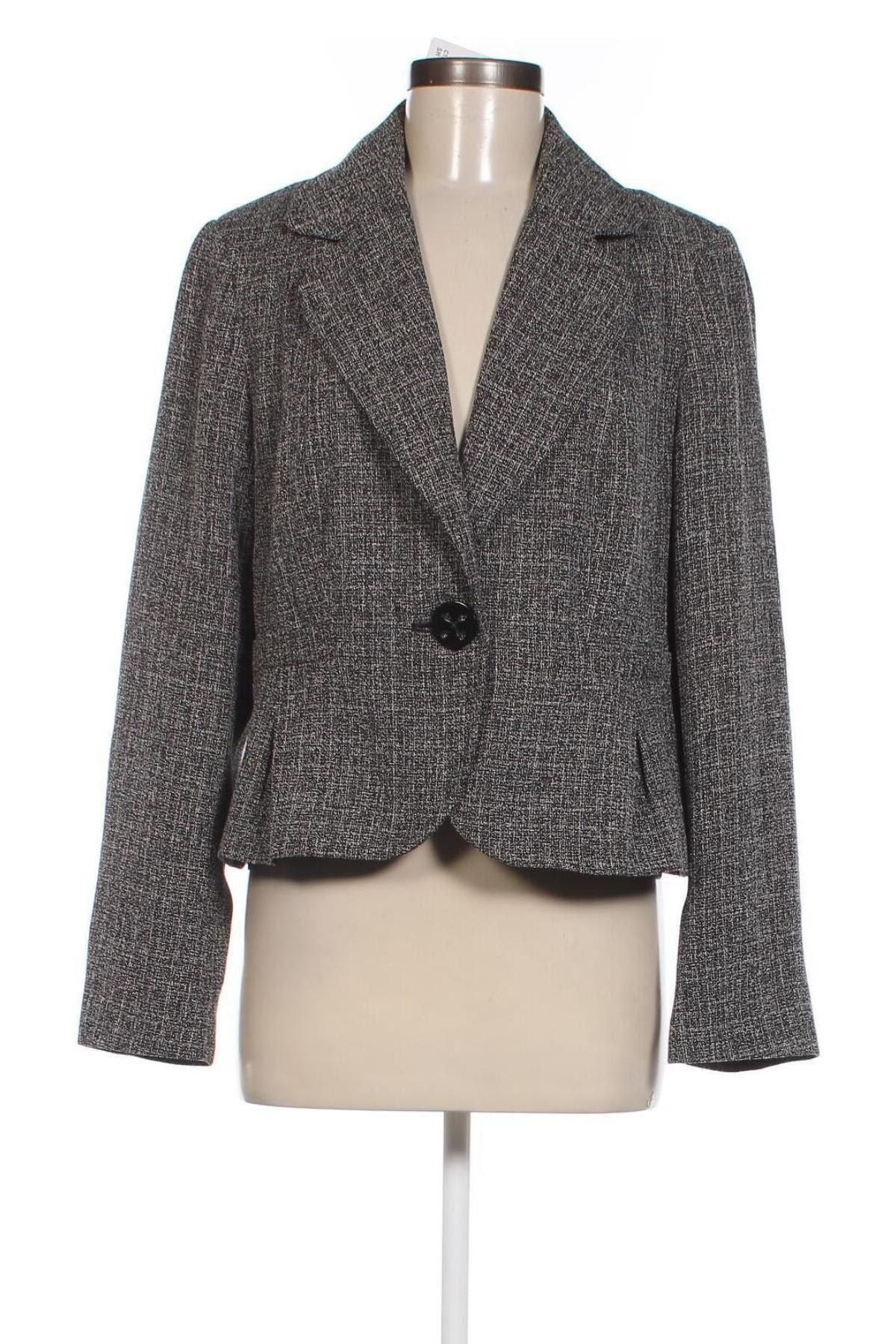 Damen Blazer Marks & Spencer, Größe L, Farbe Grau, Preis 33,99 €