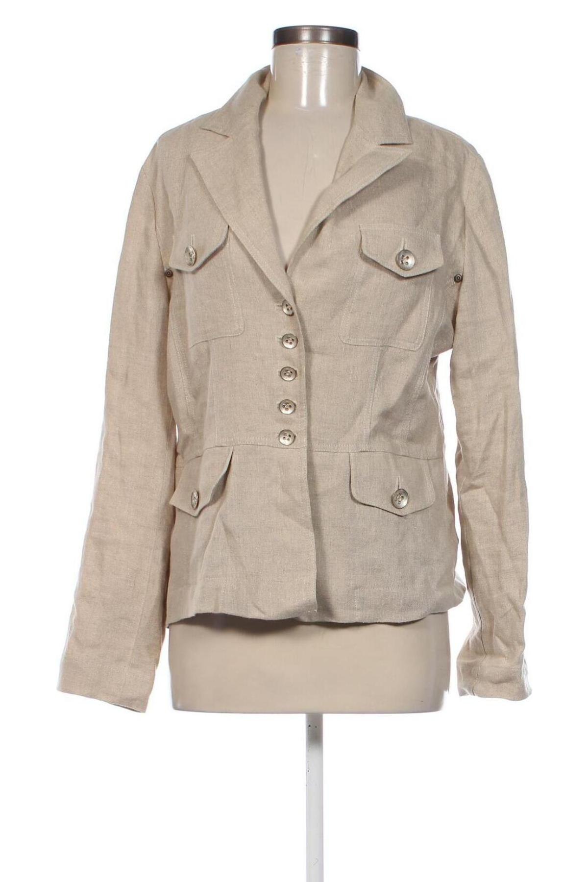 Damen Blazer Nicowa, Größe L, Farbe Beige, Preis € 75,99