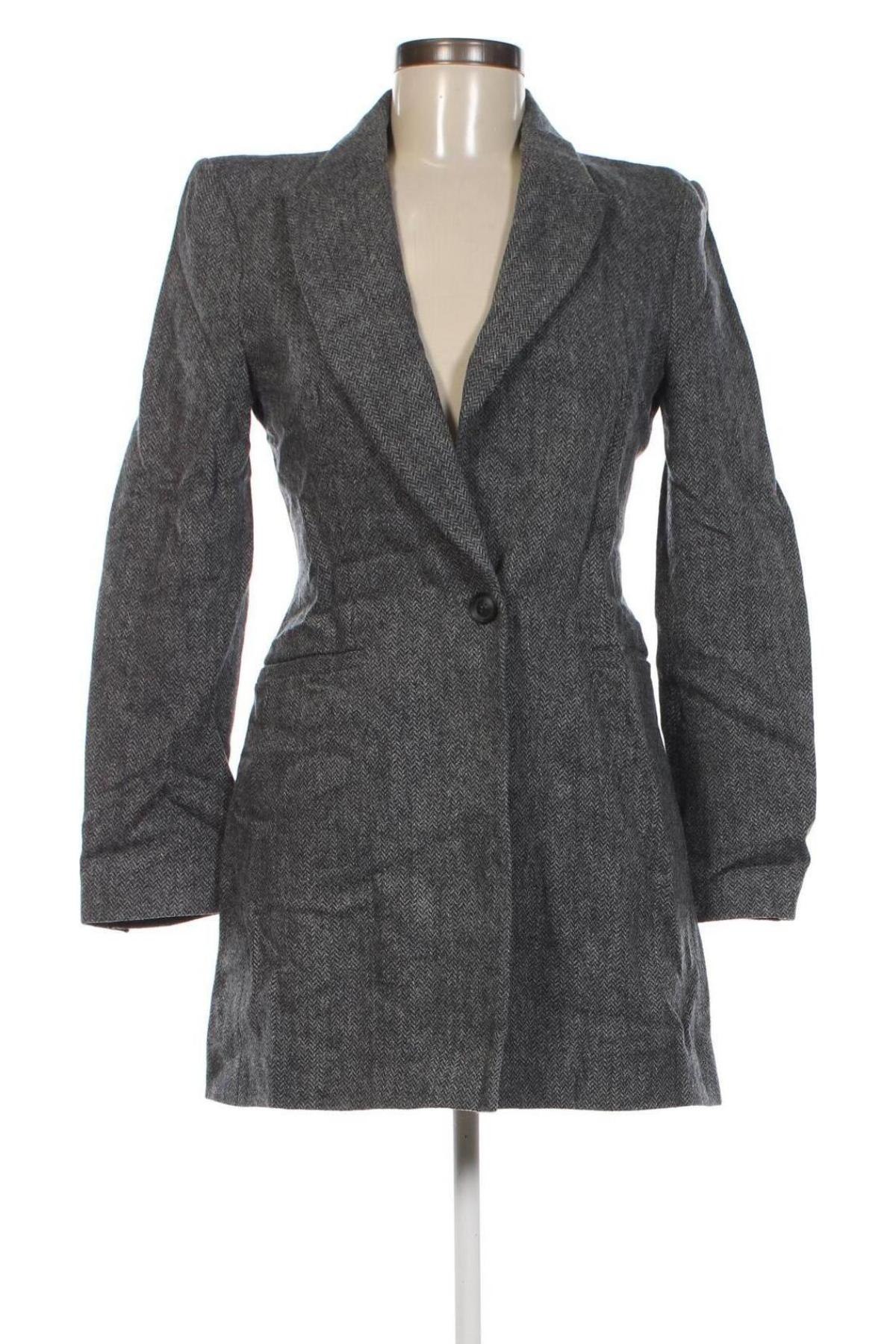 Damen Blazer Zara, Größe XS, Farbe Grau, Preis 17,49 €