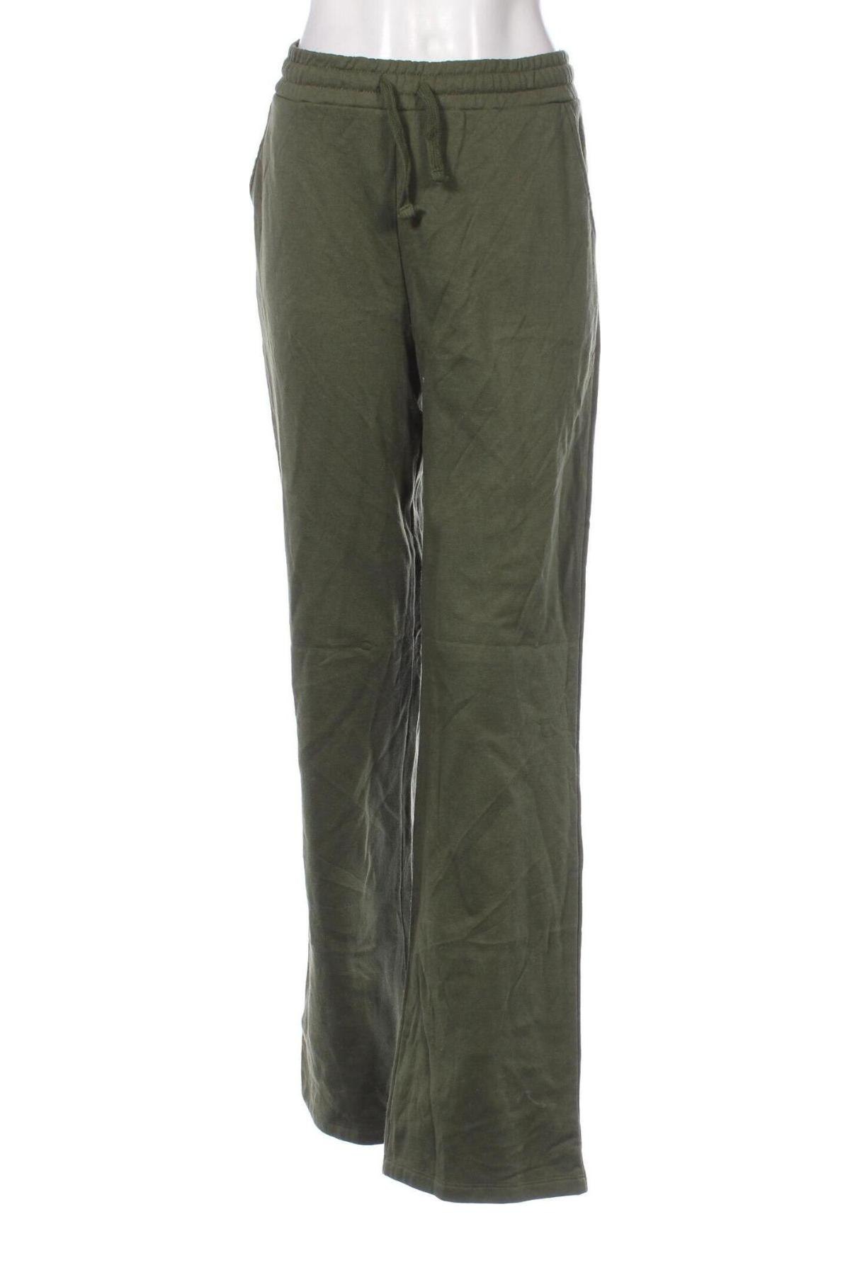 Pantaloni trening de femei, Mărime L, Culoare Verde, Preț 45,99 Lei