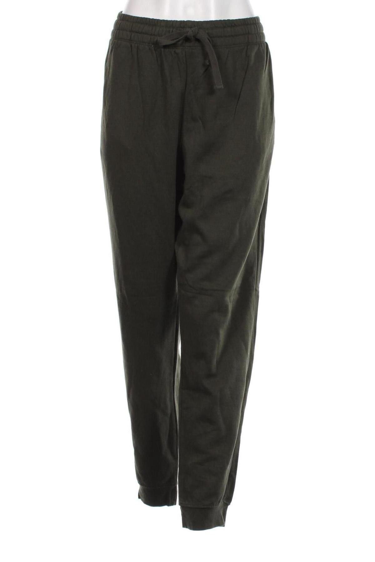 Pantaloni trening de femei H&M, Mărime L, Culoare Verde, Preț 95,99 Lei