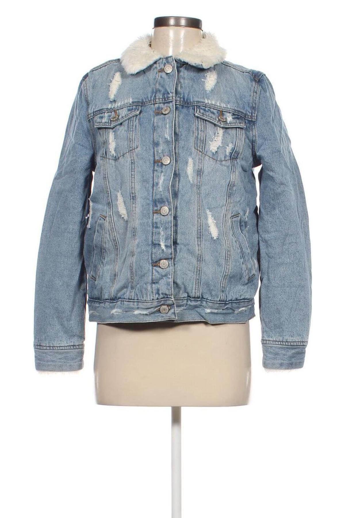 Damenjacke Denim Co., Größe M, Farbe Blau, Preis 27,49 €