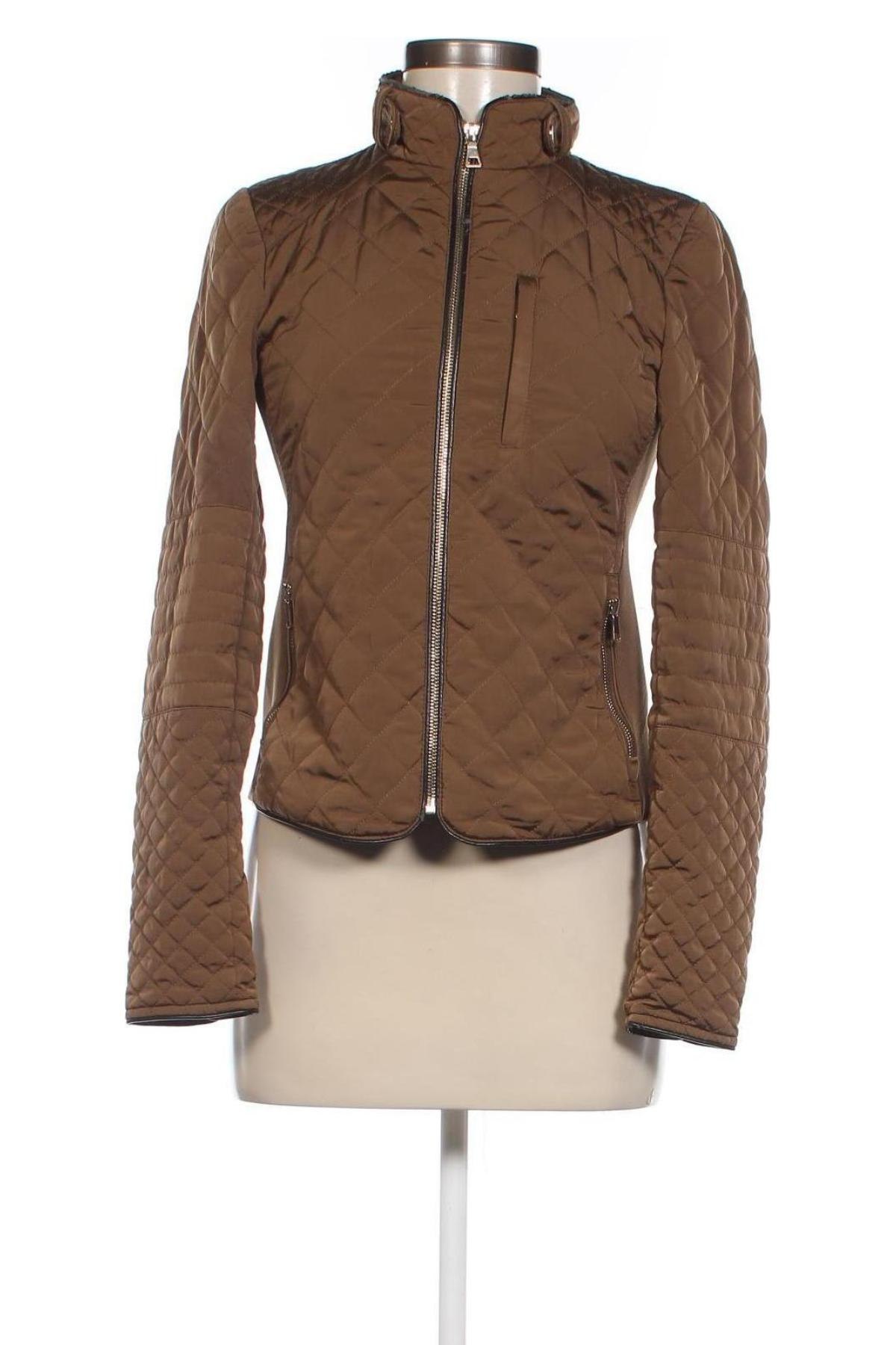 Damenjacke Zara, Größe S, Farbe Braun, Preis 17,99 €