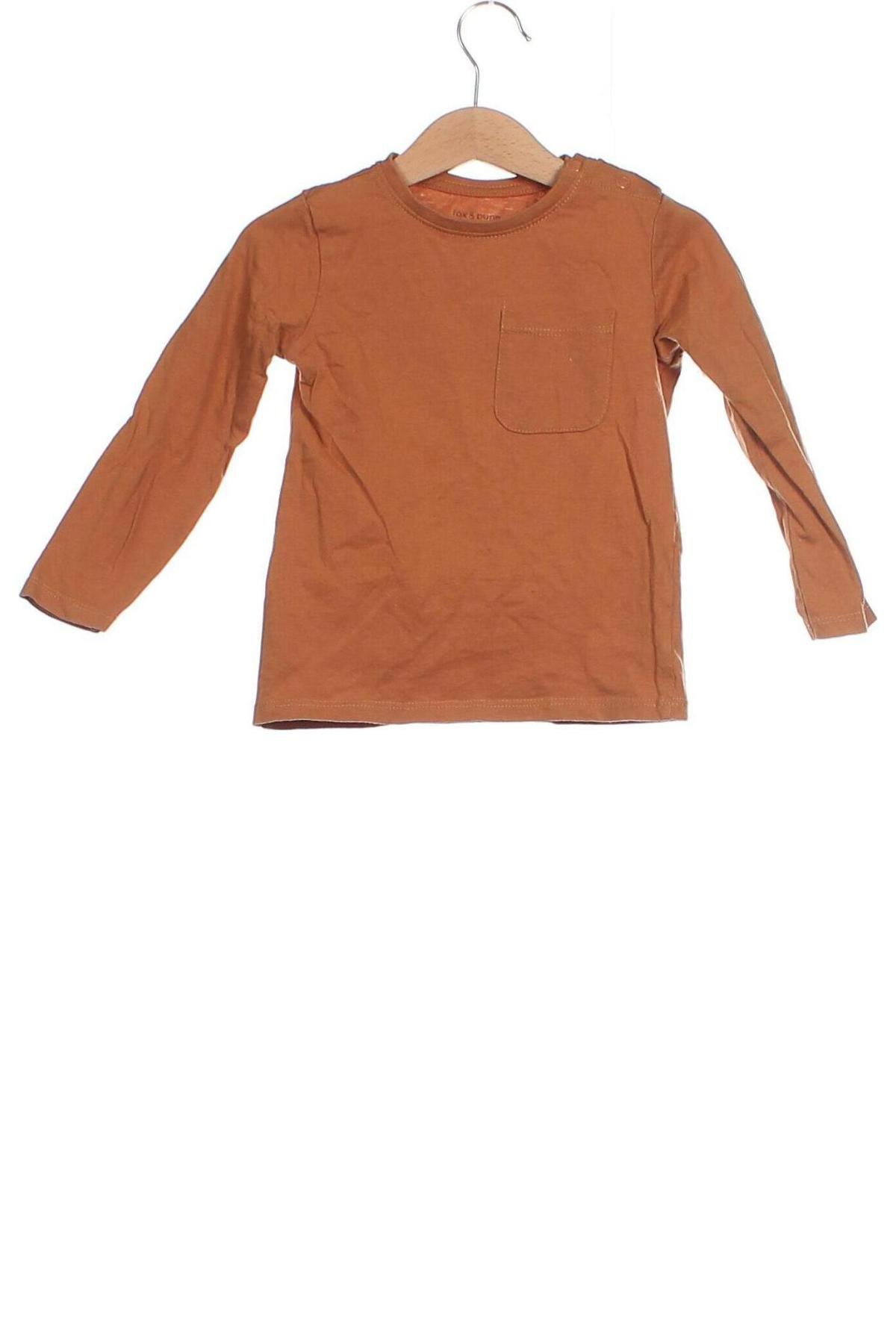 Kinder Shirt Sinsay, Größe 18-24m/ 86-98 cm, Farbe Braun, Preis € 3,99