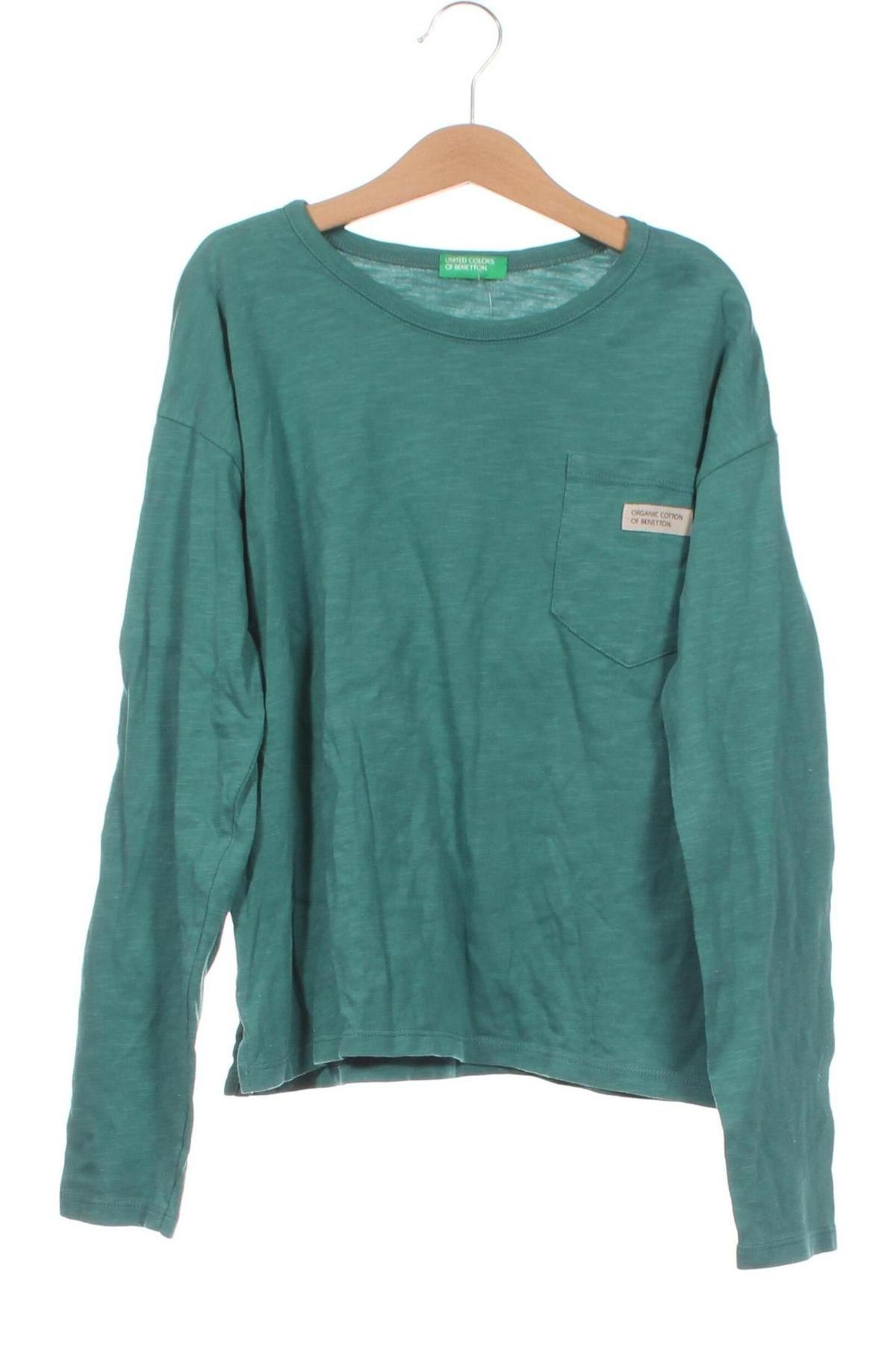 Kinder Shirt United Colors Of Benetton, Größe 9-10y/ 140-146 cm, Farbe Grün, Preis € 7,49