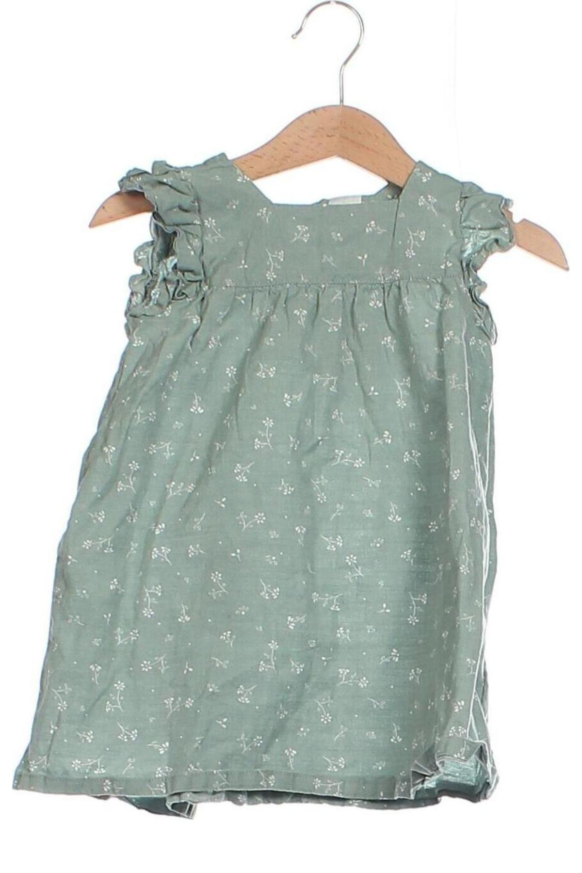 Detské šaty  H&M, Veľkosť 12-18m/ 80-86 cm, Farba Zelená, Cena  9,95 €