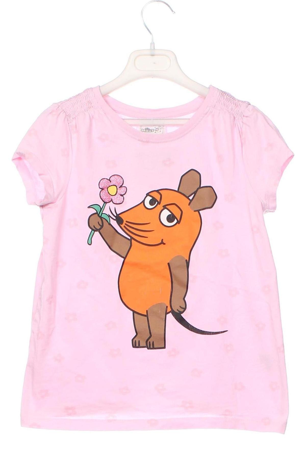 Kinder T-Shirt, Größe 5-6y/ 116-122 cm, Farbe Rosa, Preis € 3,99