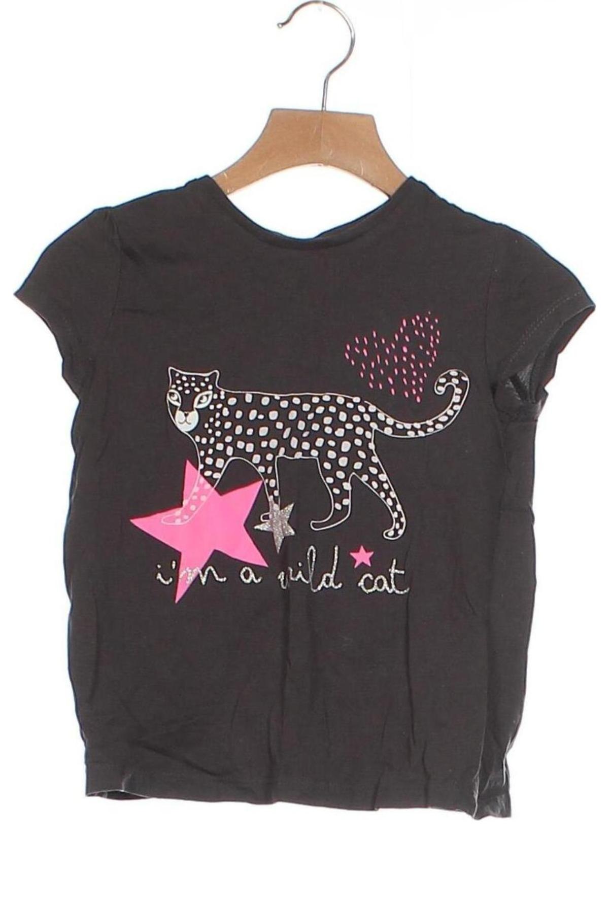 Kinder T-Shirt, Größe 4-5y/ 110-116 cm, Farbe Grau, Preis € 3,49