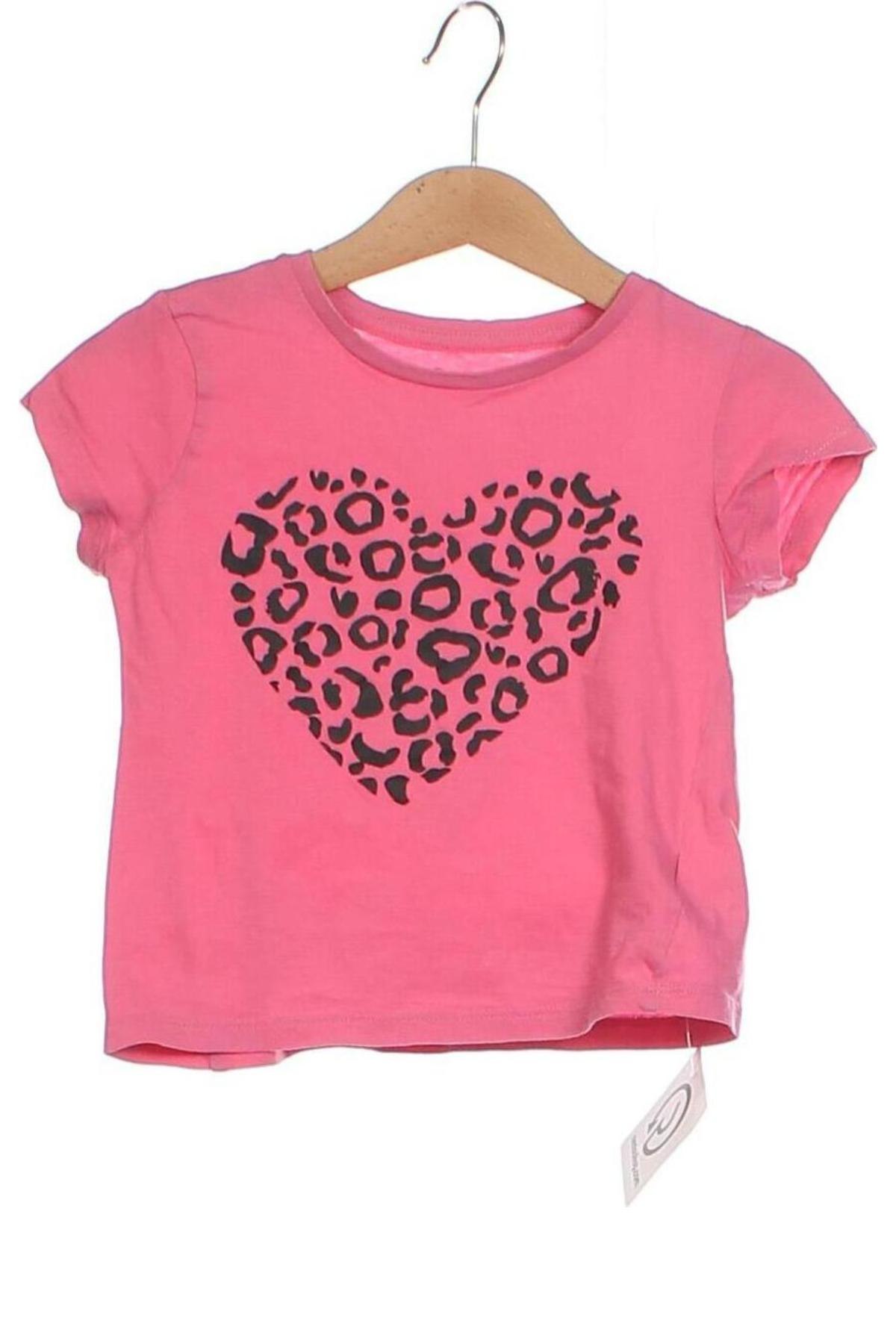 Dziecięcy T-shirt Mothercare, Rozmiar 2-3m/ 56-62 cm, Kolor Różowy, Cena 26,97 zł