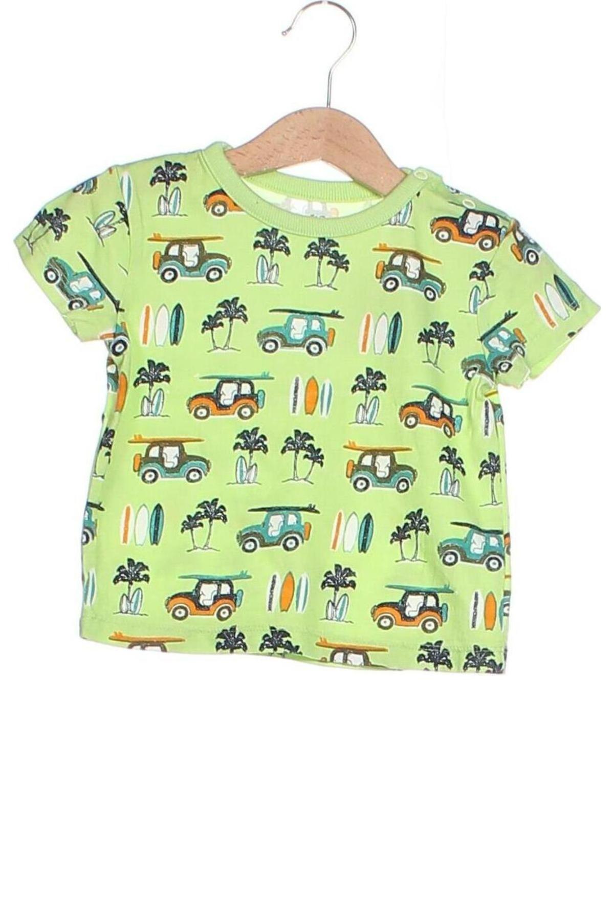 Kinder T-Shirt Topomini, Größe 9-12m/ 74-80 cm, Farbe Grün, Preis 6,14 €