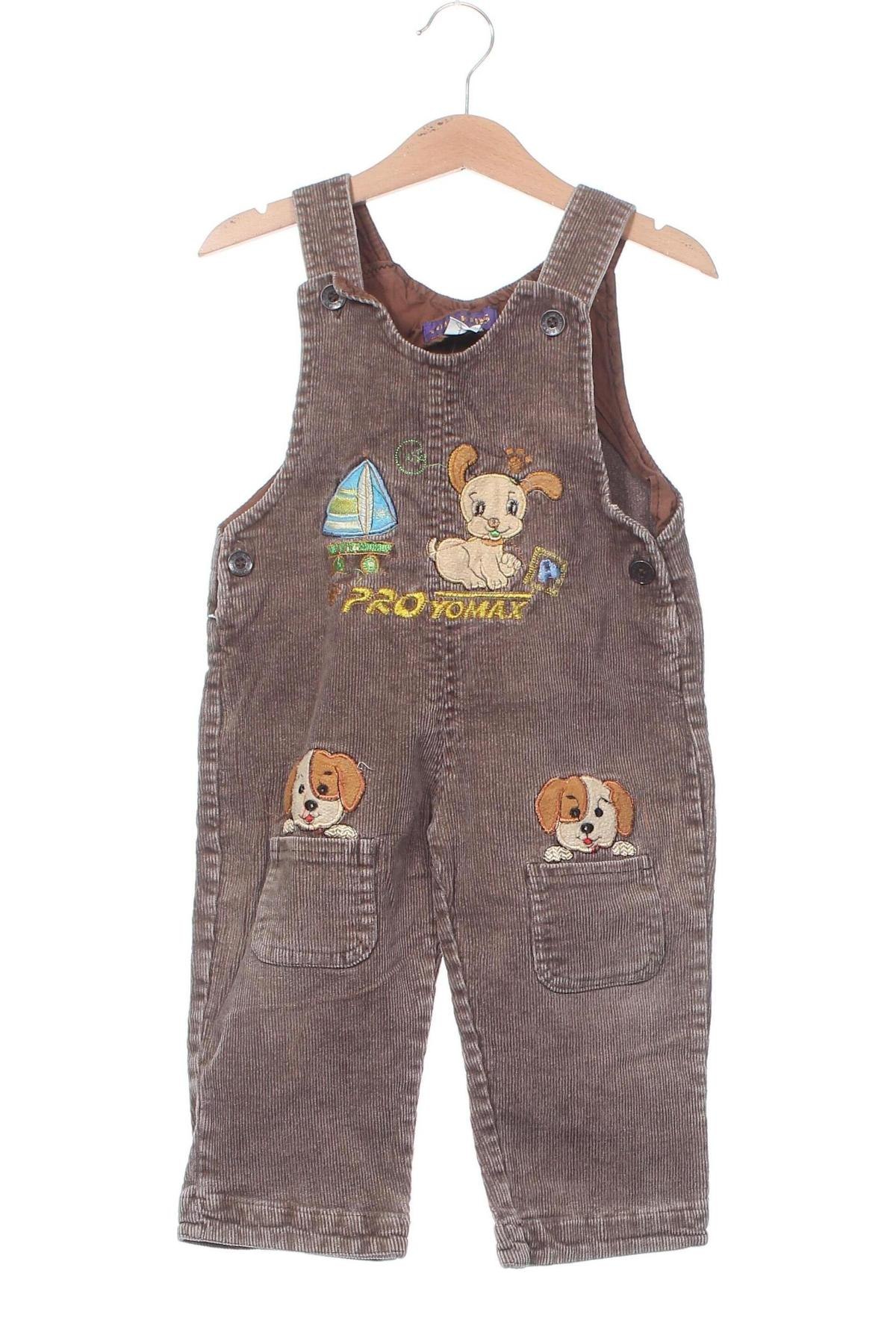 Kinder Overall, Größe 3-4y/ 104-110 cm, Farbe Braun, Preis € 9,49