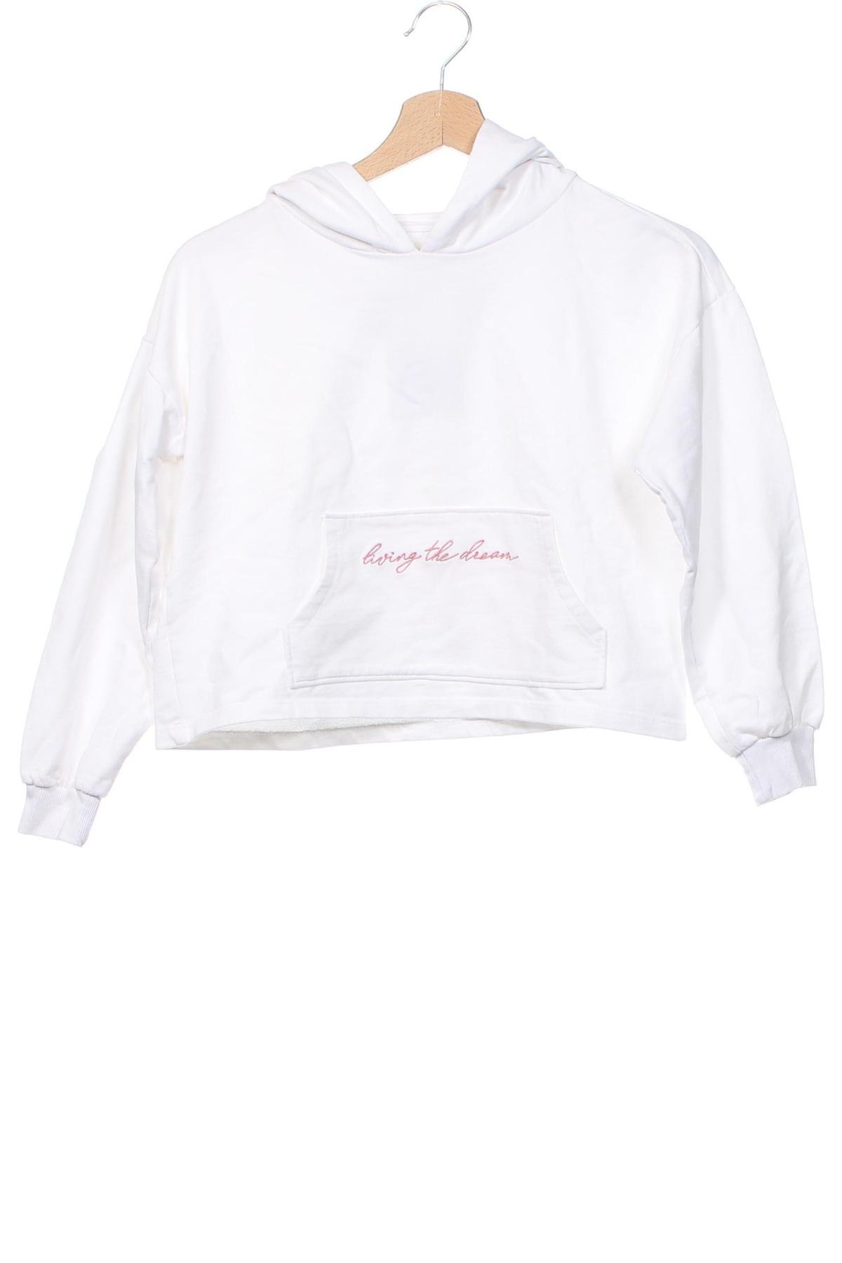 Kinder Sweatshirts Reserved, Größe 9-10y/ 140-146 cm, Farbe Weiß, Preis € 6,99