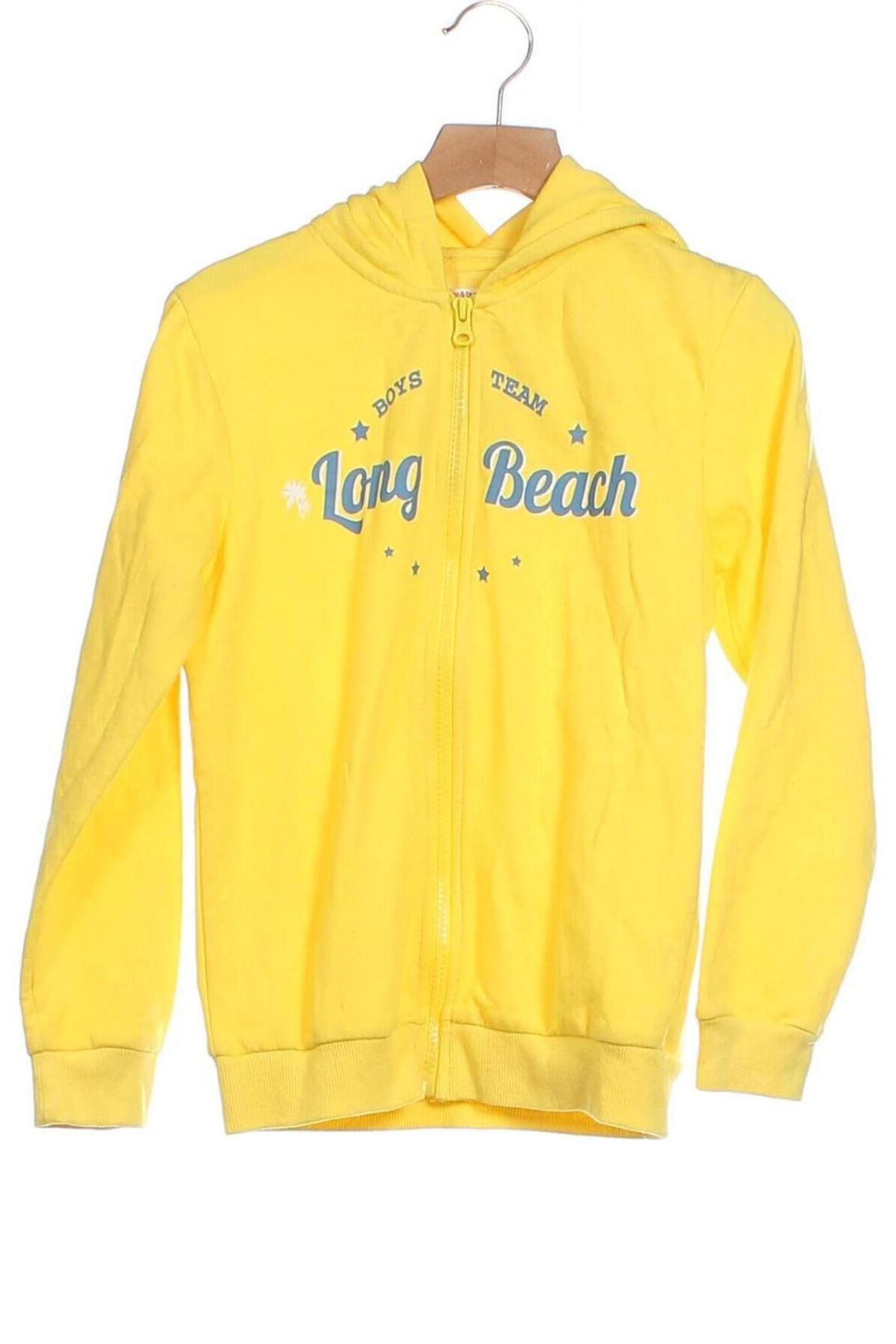 Kinder Sweatshirts Sinsay, Größe 7-8y/ 128-134 cm, Farbe Gelb, Preis € 11,00