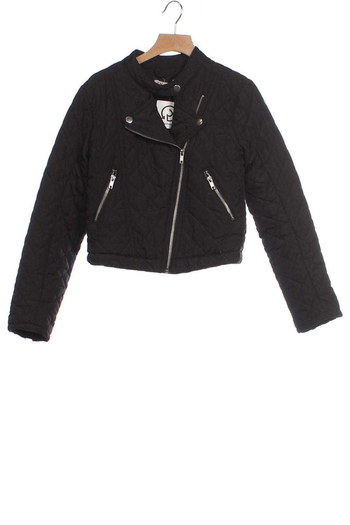 Kinderjacke H&M, Größe 9-10y/ 140-146 cm, Farbe Schwarz, Preis € 10,99