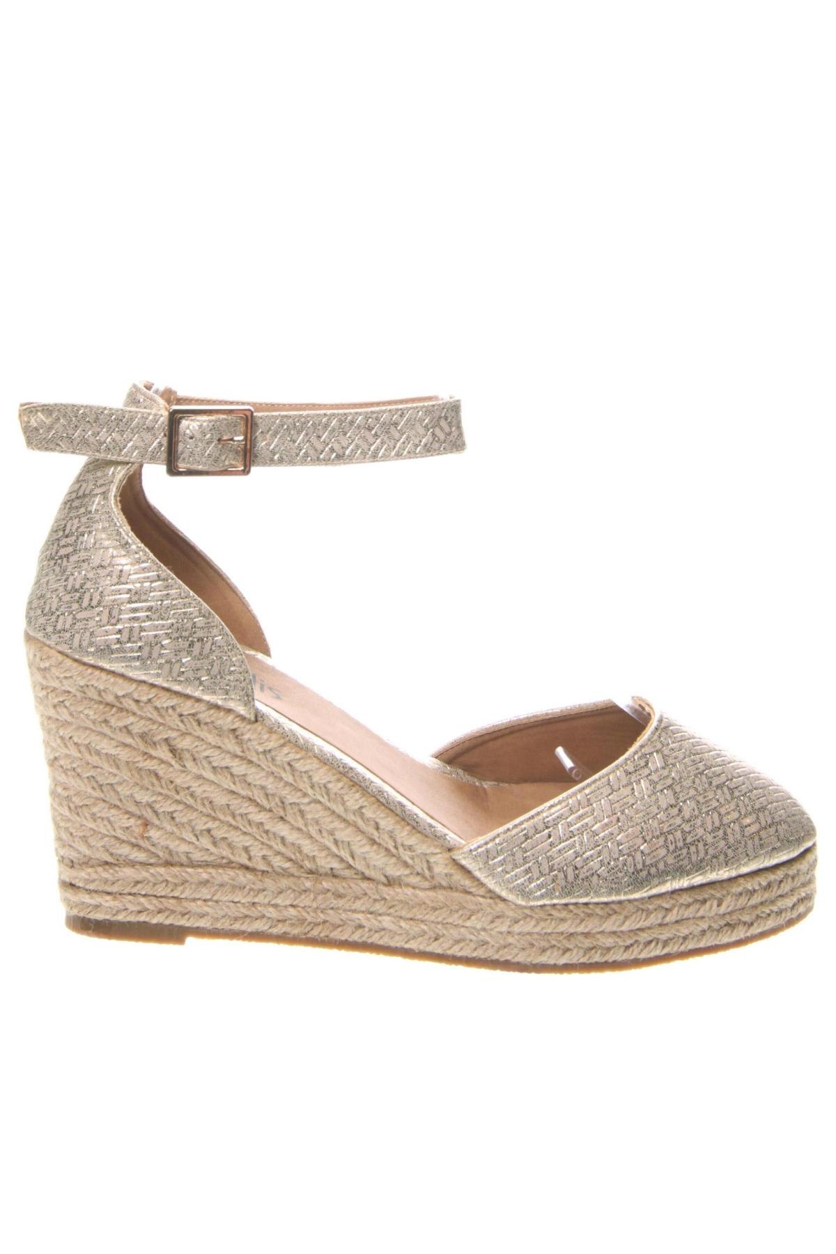 Espadrilky  Wallis, Veľkosť 42, Farba Zlatistá, Cena  17,38 €