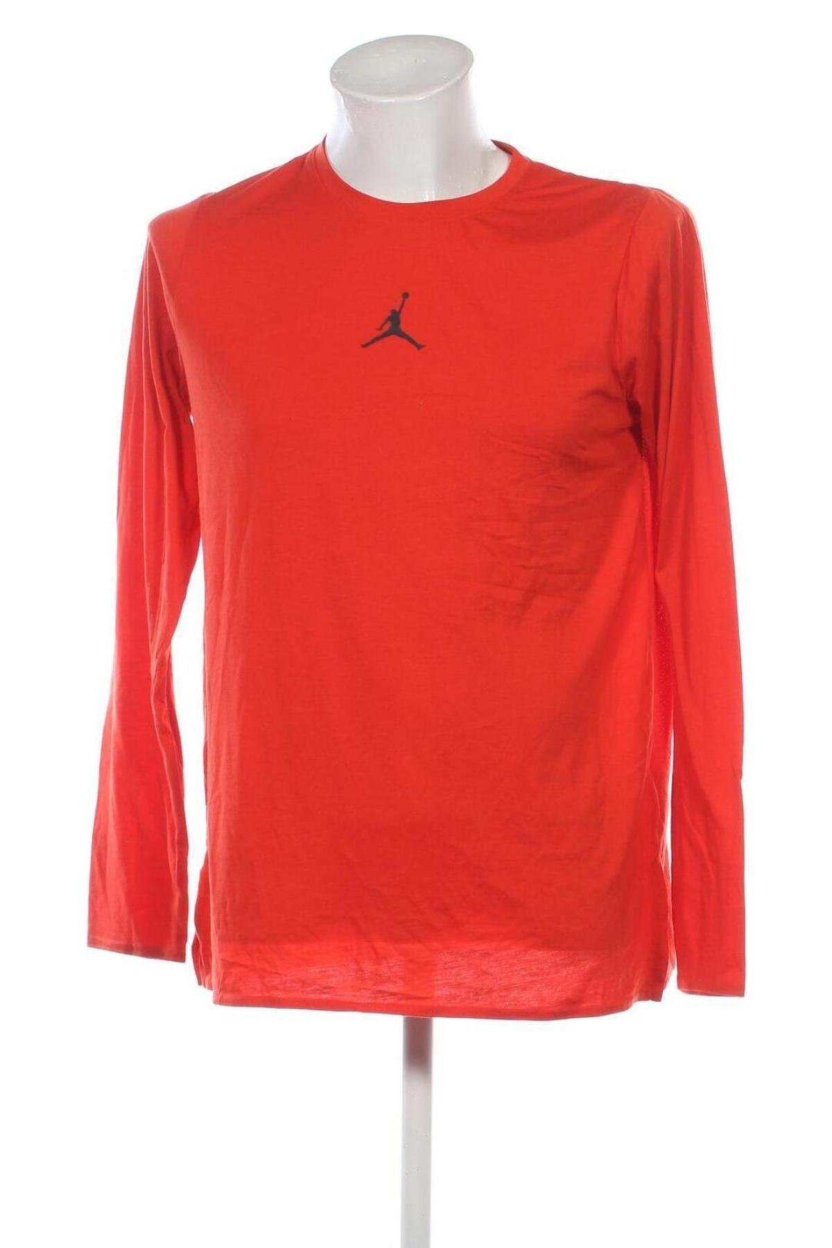 Herren Shirt Air Jordan Nike, Größe M, Farbe Orange, Preis 34,99 €