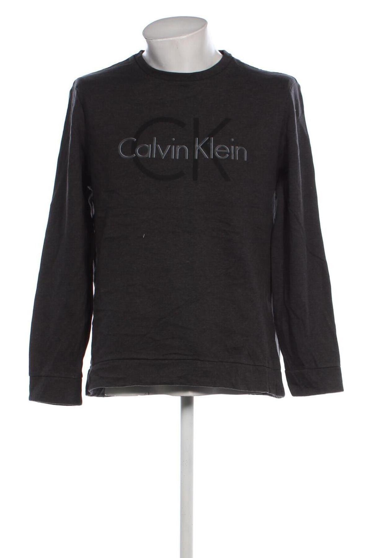 Bluză de bărbați Calvin Klein, Mărime L, Culoare Gri, Preț 180,99 Lei