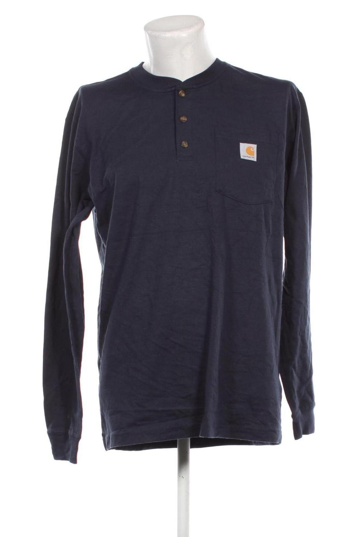 Herren Shirt Carhartt, Größe M, Farbe Blau, Preis 19,99 €