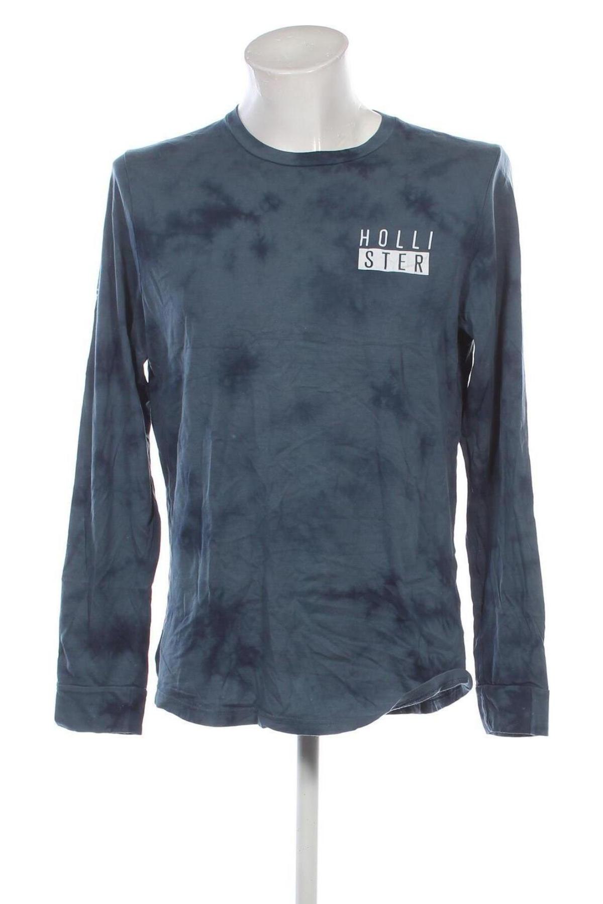 Herren Shirt Hollister, Größe L, Farbe Blau, Preis 18,99 €