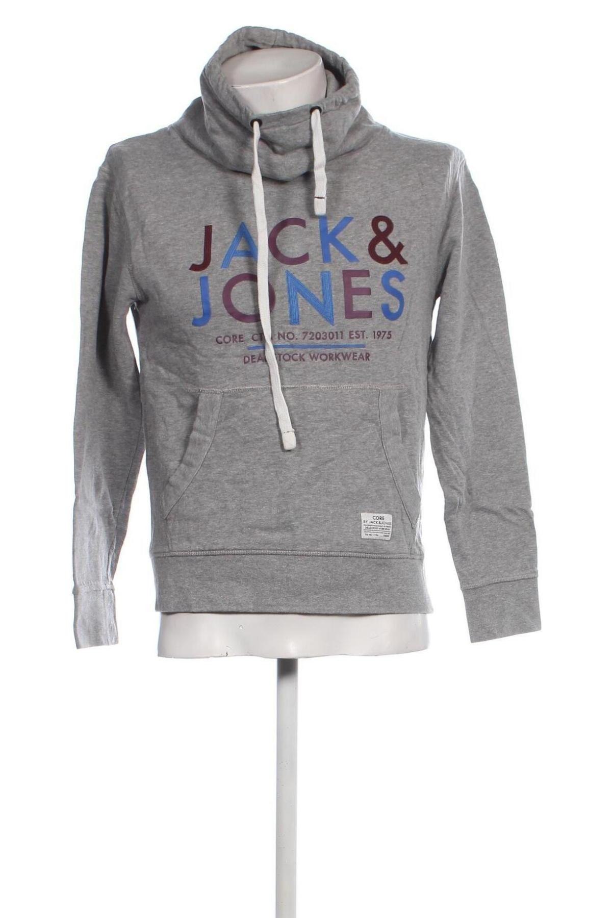 Ανδρική μπλούζα Jack & Jones, Μέγεθος M, Χρώμα Γκρί, Τιμή 6,99 €