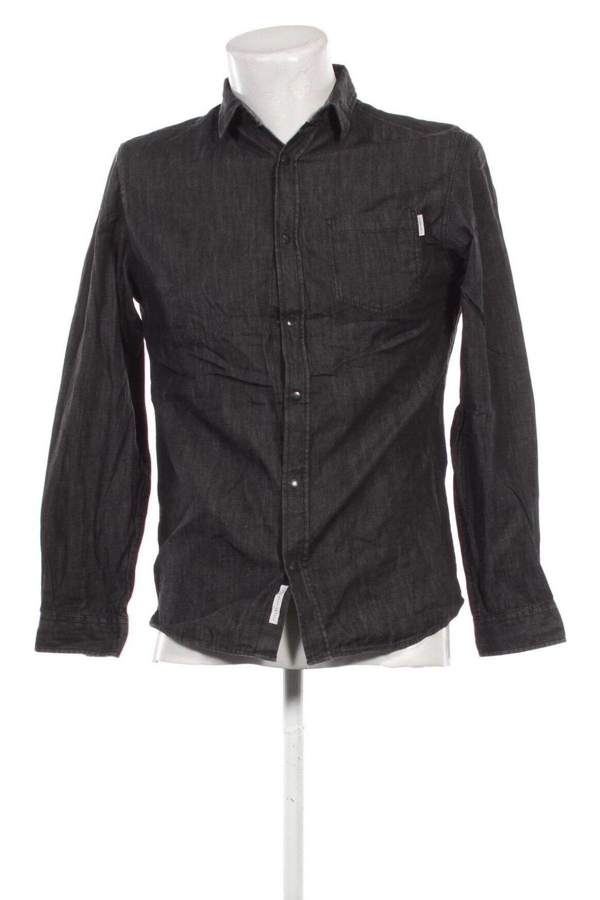 Cămașă de bărbați Jack & Jones, Mărime S, Culoare Gri, Preț 56,99 Lei