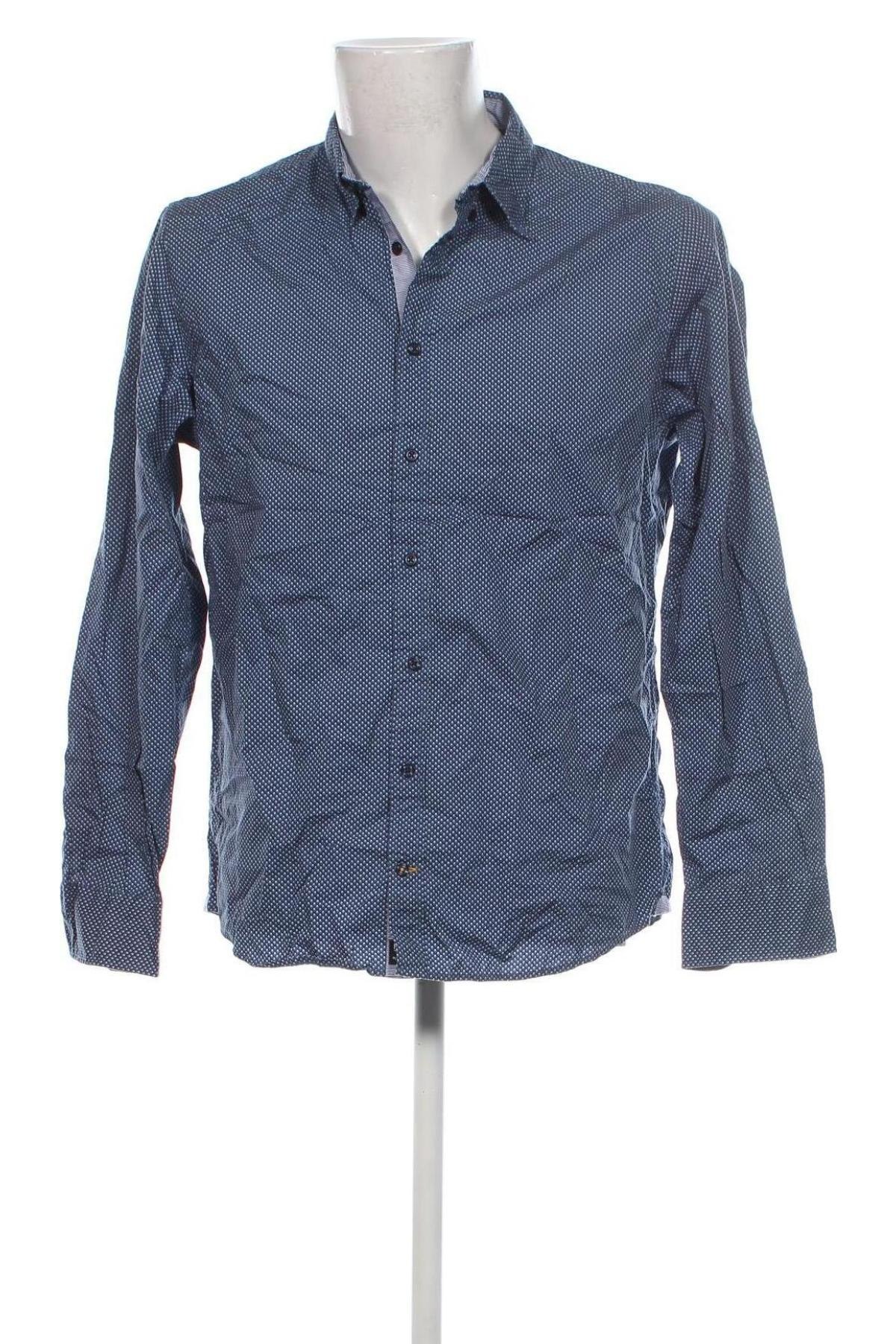 Herrenhemd Tommy Hilfiger, Größe L, Farbe Blau, Preis 49,99 €