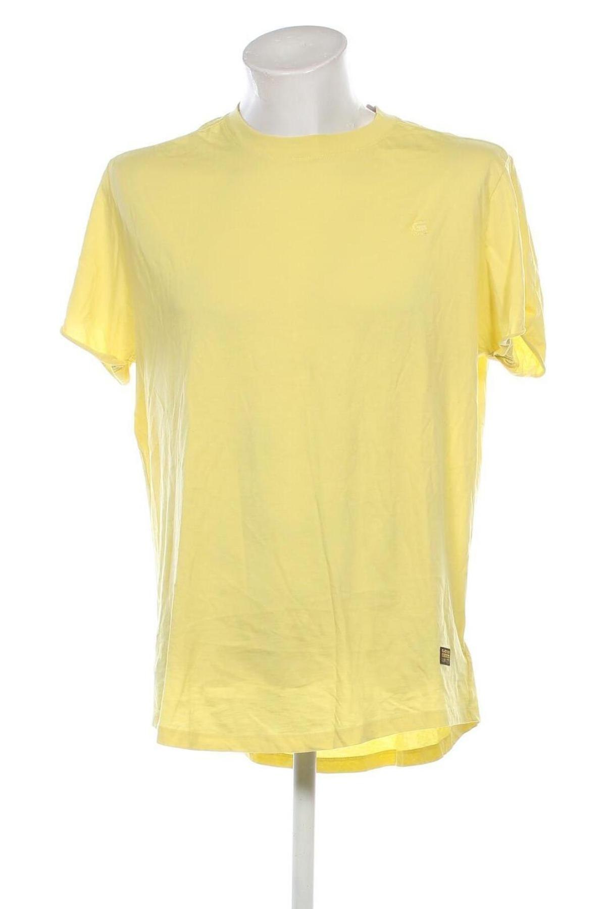 Herren T-Shirt G-Star Raw, Größe L, Farbe Gelb, Preis € 8,99