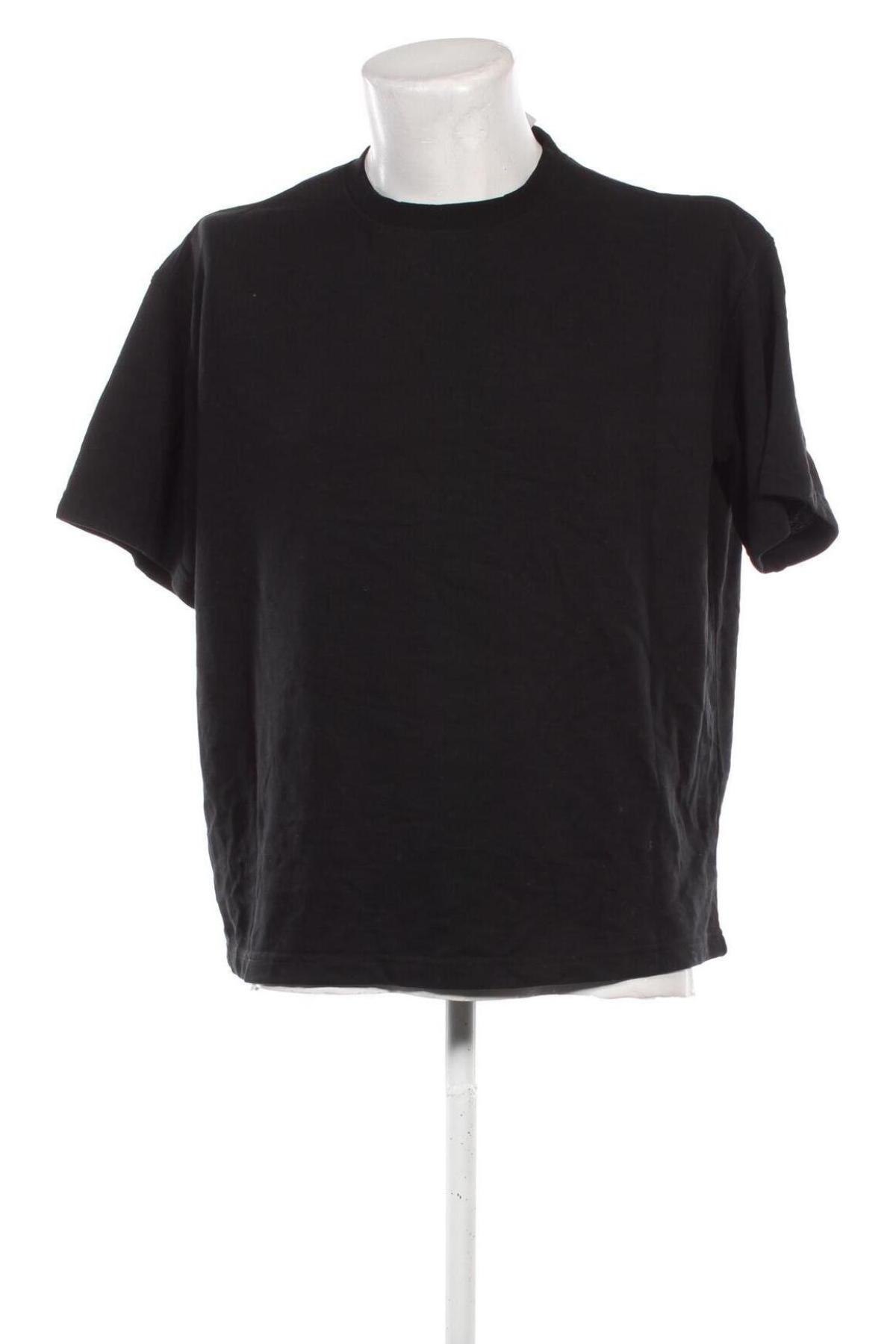 Tricou de bărbați H&M Divided, Mărime L, Culoare Negru, Preț 62,99 Lei