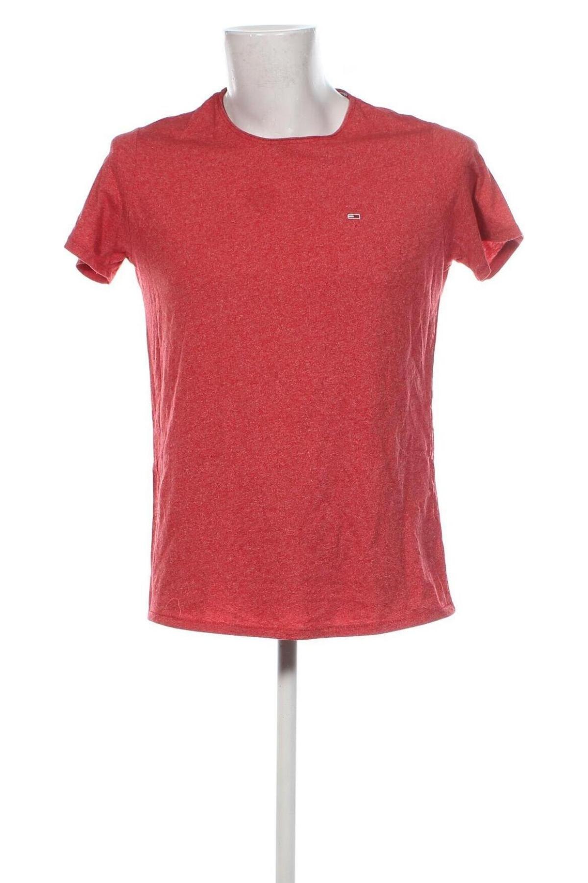 Ανδρικό t-shirt Tommy Jeans, Μέγεθος L, Χρώμα Κόκκινο, Τιμή 17,00 €