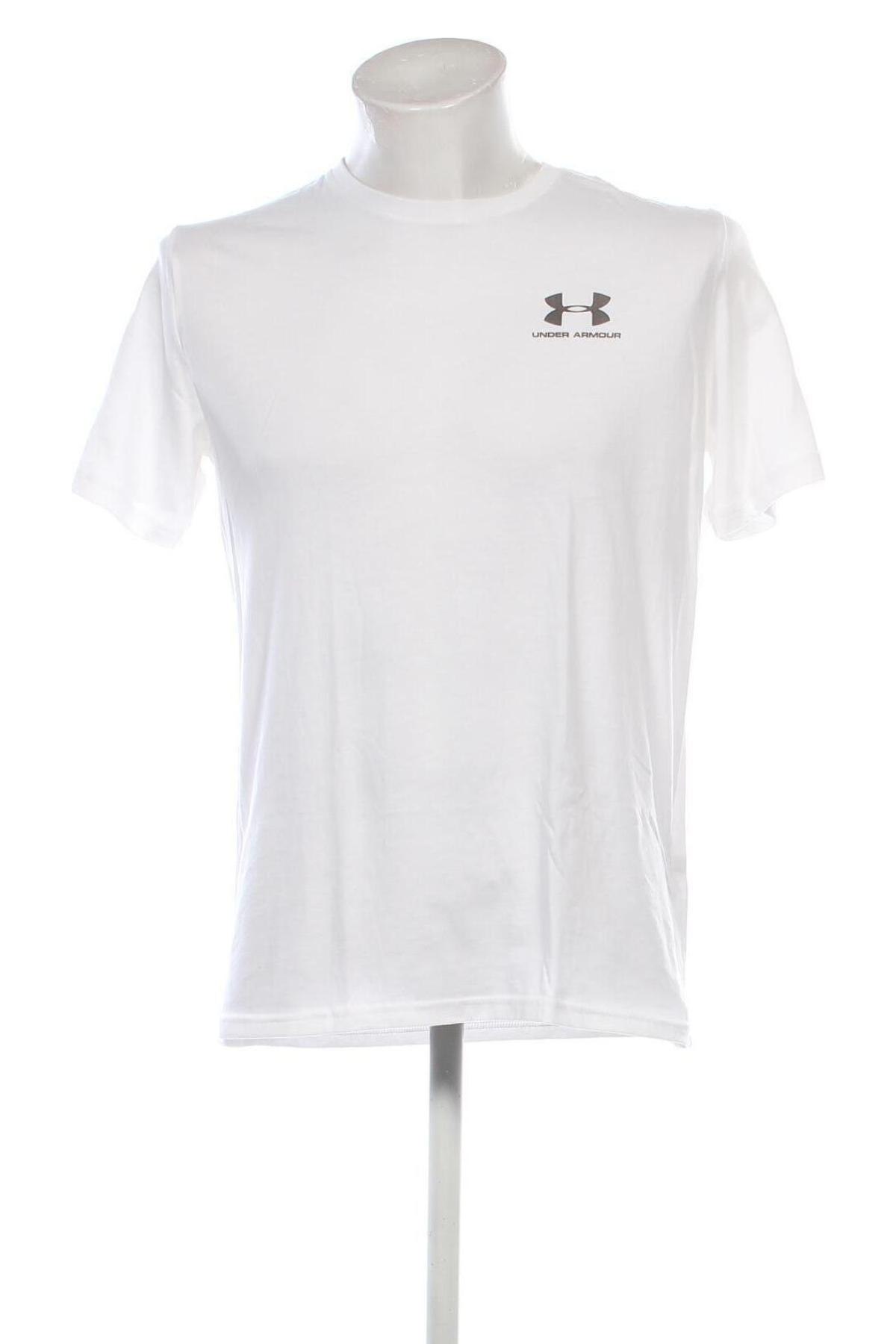 Herren T-Shirt Under Armour, Größe M, Farbe Weiß, Preis € 13,81