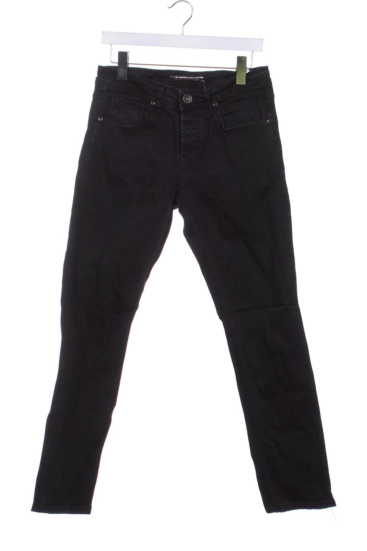 Herren Jeans Alessandro Salvarini, Größe S, Farbe Schwarz, Preis € 15,99