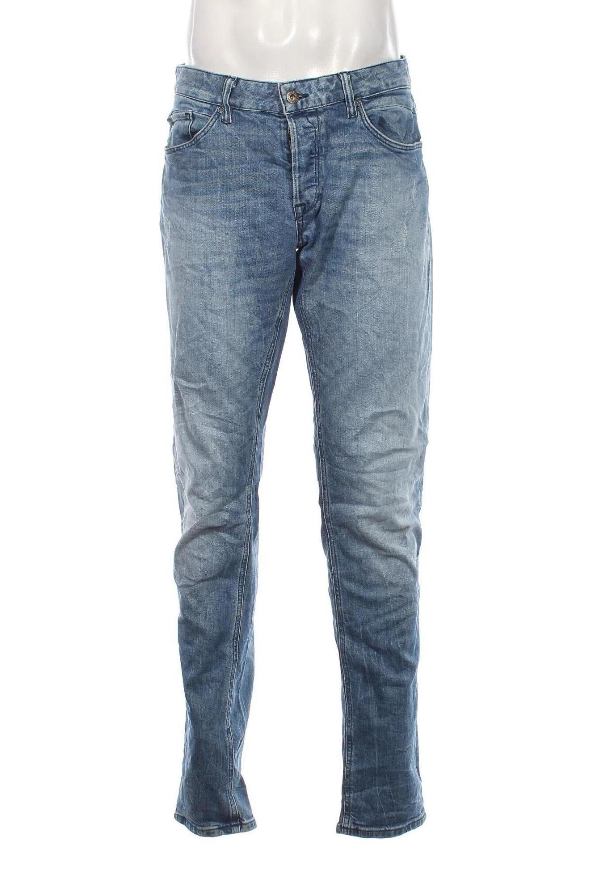 Herren Jeans Cast Iron, Größe L, Farbe Blau, Preis 41,99 €