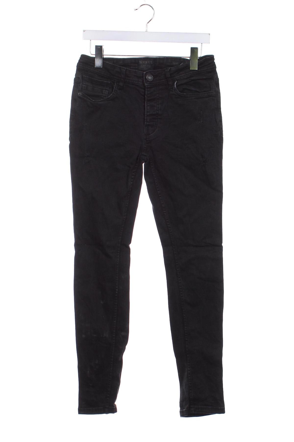 Blugi de bărbați Denim&Co., Mărime M, Culoare Negru, Preț 64,99 Lei