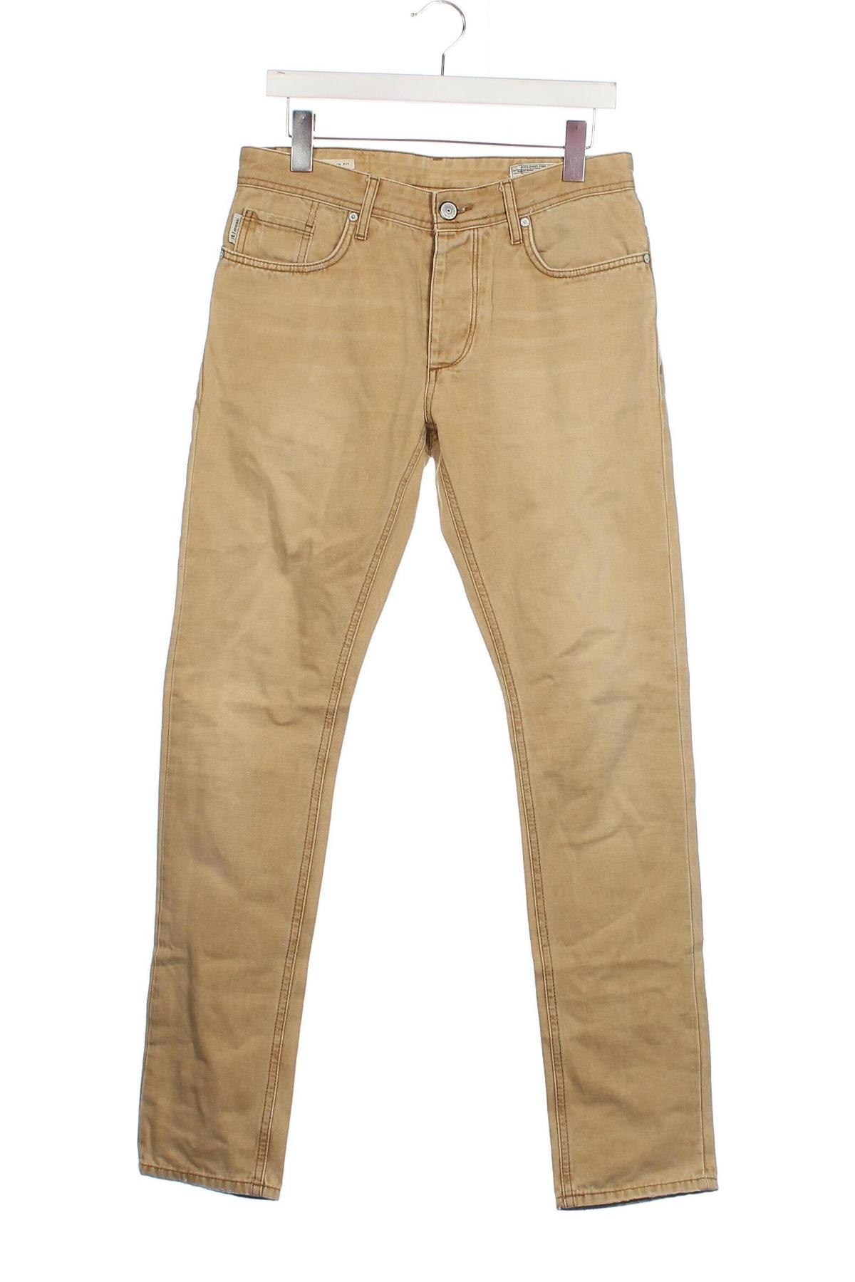 Herren Jeans Jack & Jones, Größe M, Farbe Beige, Preis 13,99 €