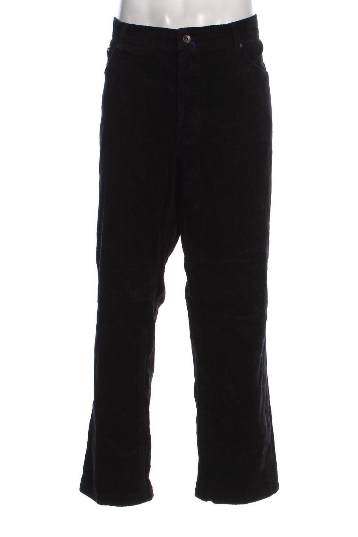 Pantaloni raiați de bărbați Westbury, Mărime XXL, Culoare Negru, Preț 157,99 Lei