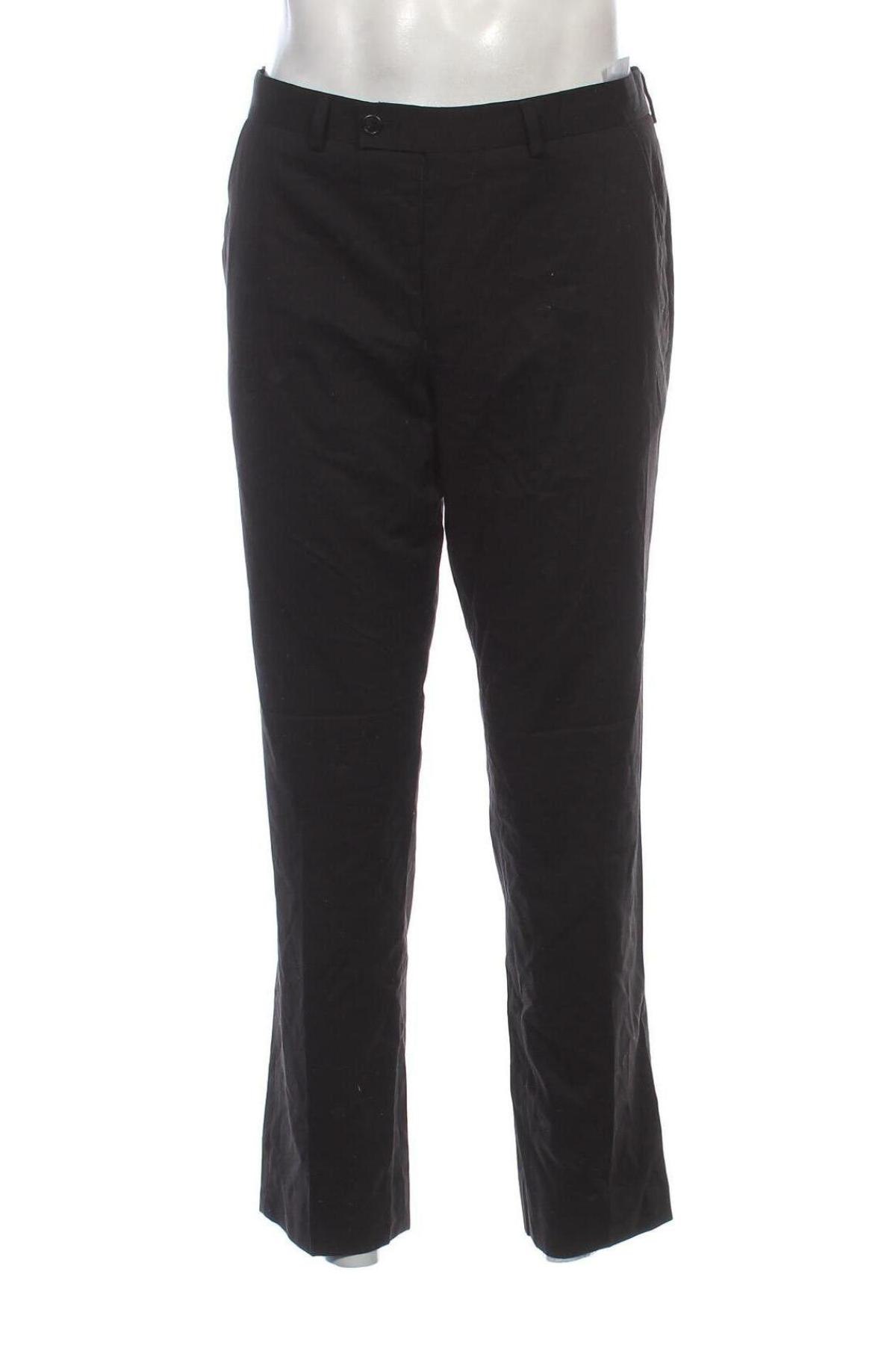 Pantaloni de bărbați Fitted, Mărime M, Culoare Negru, Preț 92,99 Lei