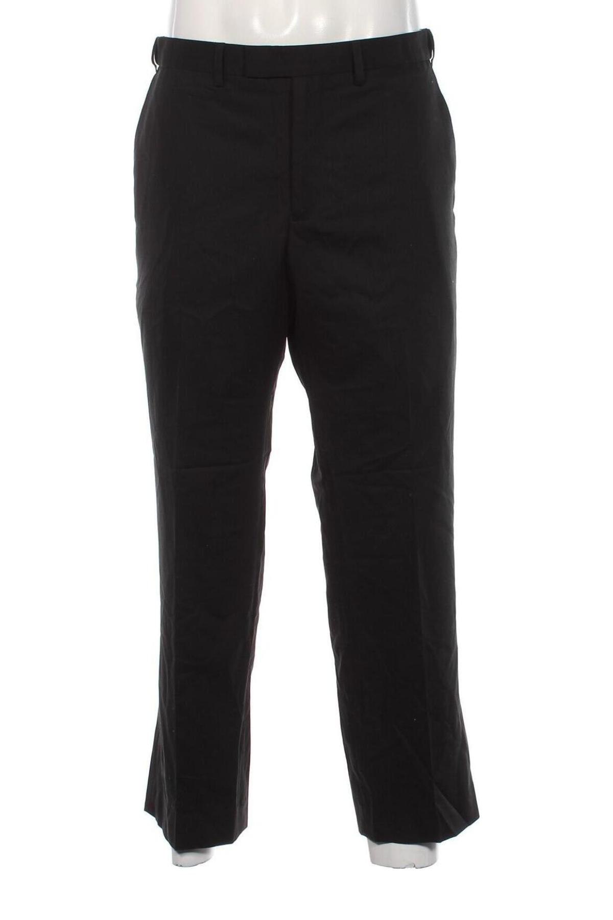 Pantaloni de bărbați Marks & Spencer, Mărime L, Culoare Negru, Preț 88,99 Lei