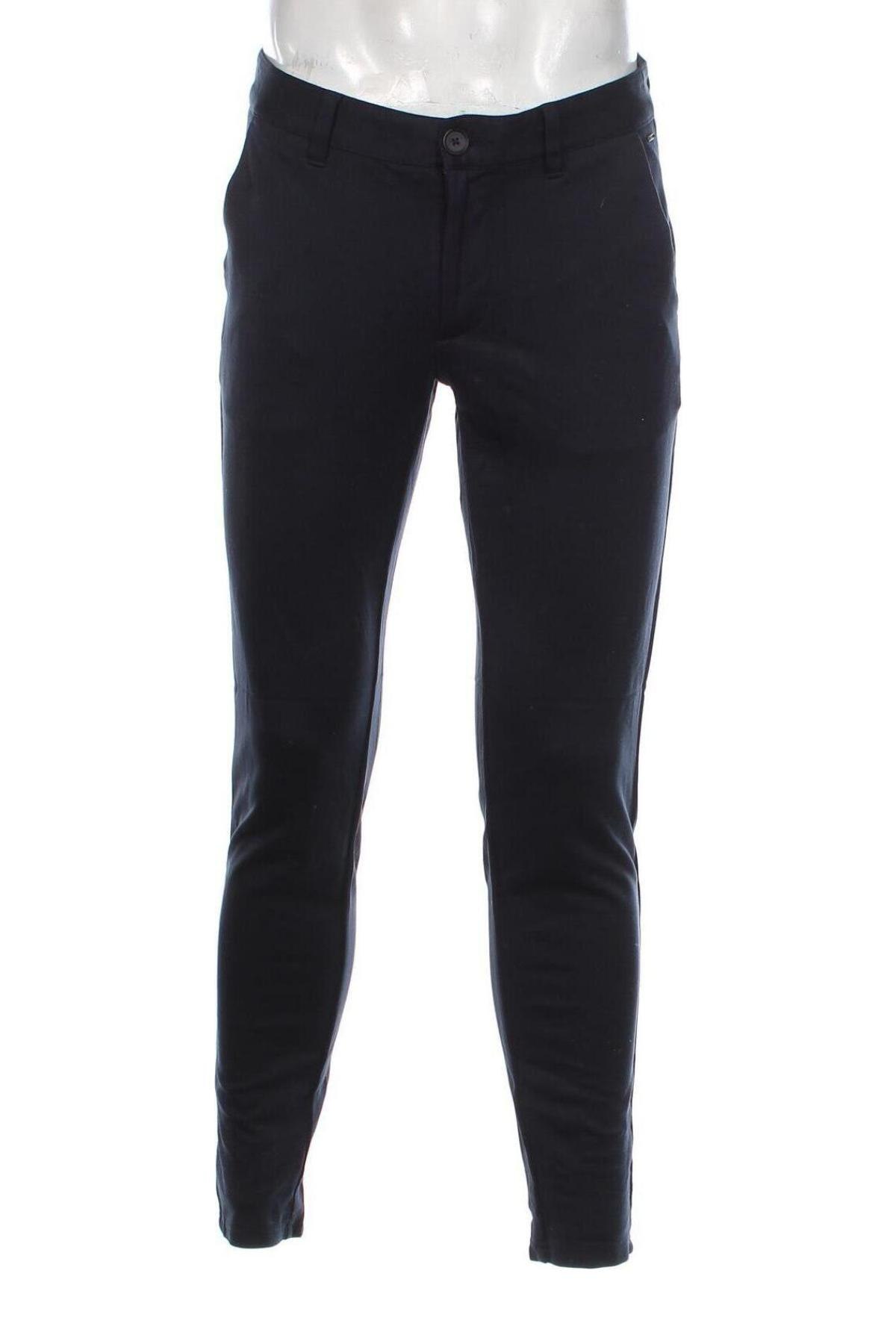 Pantaloni de bărbați Only & Sons, Mărime L, Culoare Albastru, Preț 58,99 Lei