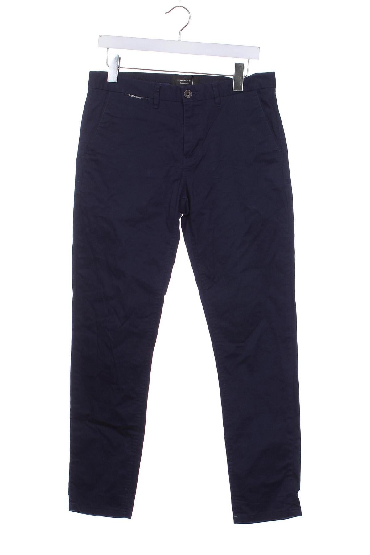 Pantaloni de bărbați Scotch & Soda, Mărime S, Culoare Albastru, Preț 292,99 Lei